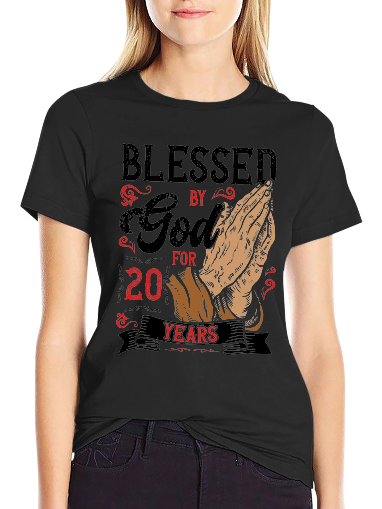 Blessed By God T-Shirt - 20 Years