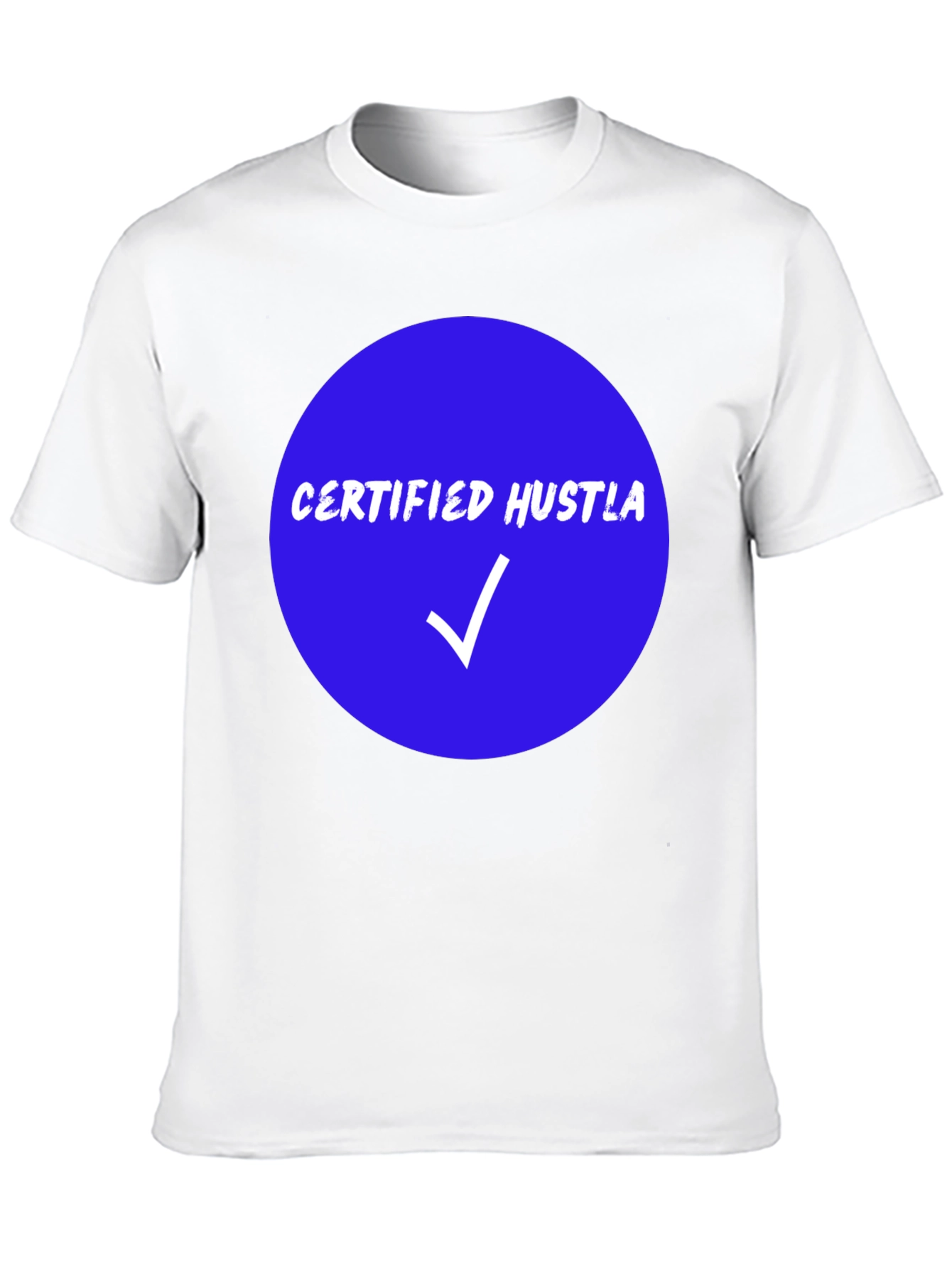 Certified Hustla Black Graphic Tee