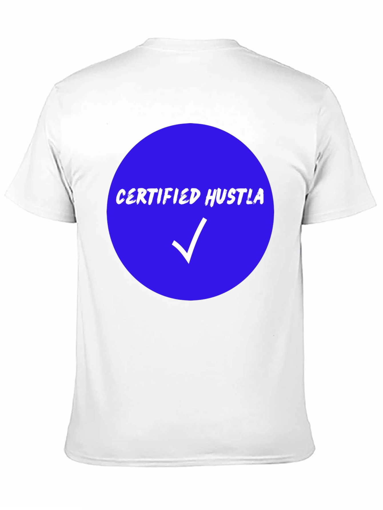 Certified Hustla Black Graphic Tee