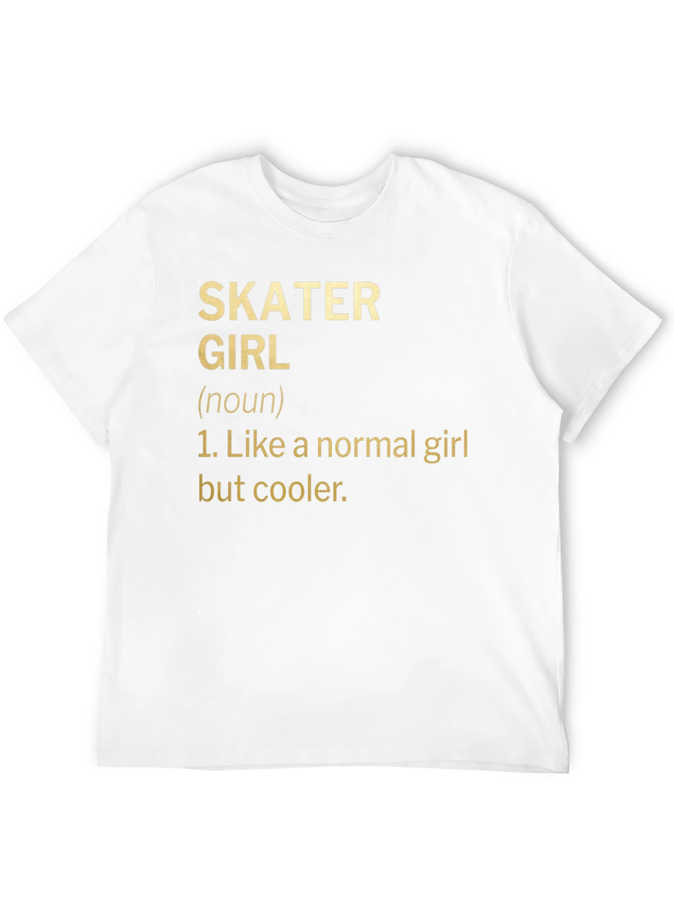 Skater Girl Definition Tee - Cool Stylish Unique