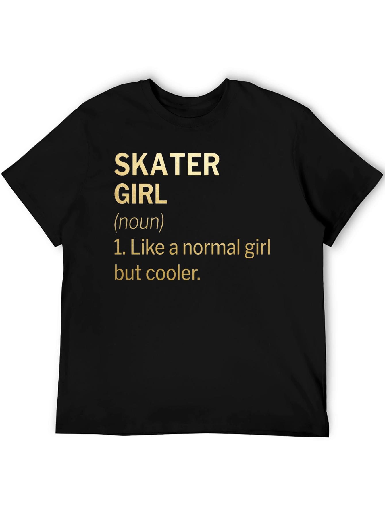 Skater Girl Definition Tee - Cool Stylish Unique