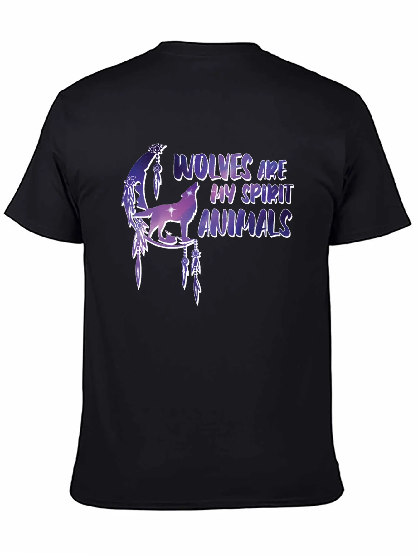 Wolf Spirit Animals Graphic T-Shirt