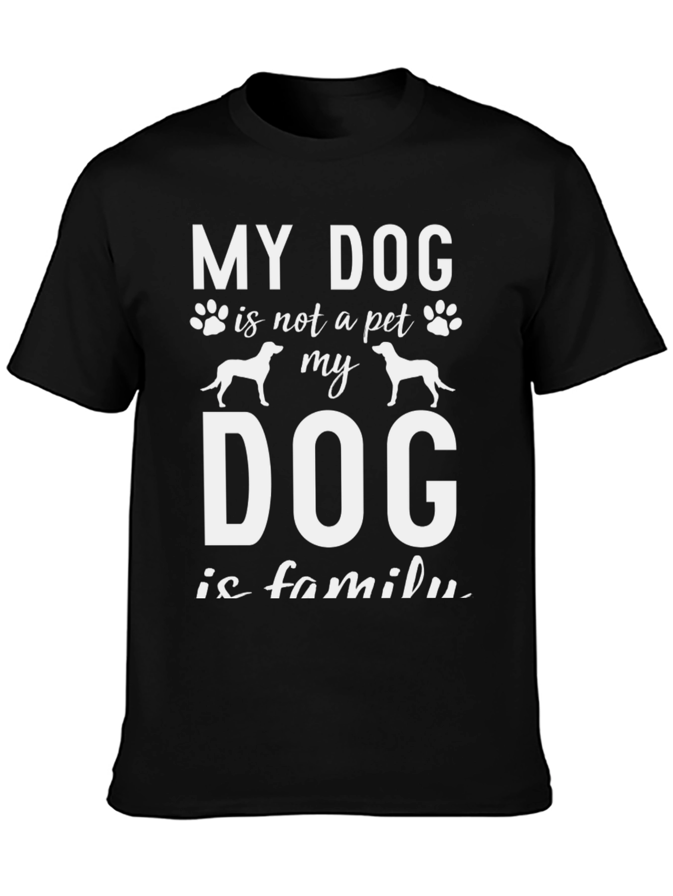 My Dog is Family Graphic Tee