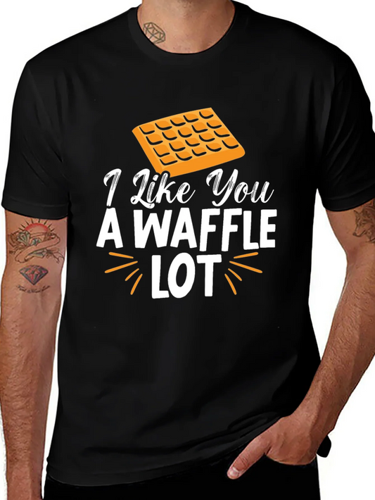 I Like You A Waffle Lot Novelty T-Shirt