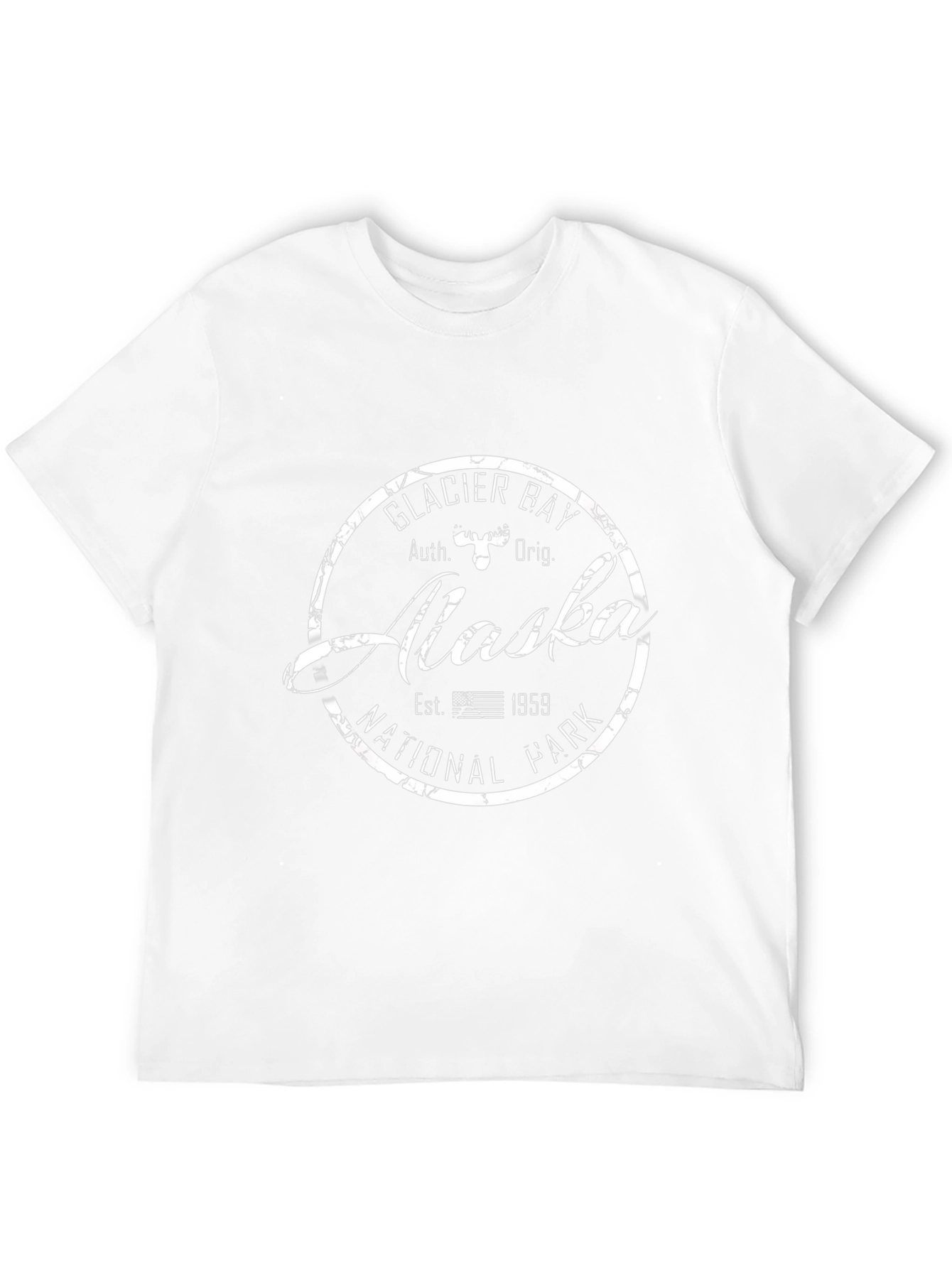 Glacier Bay Alaska National Park Graphic T-Shirt