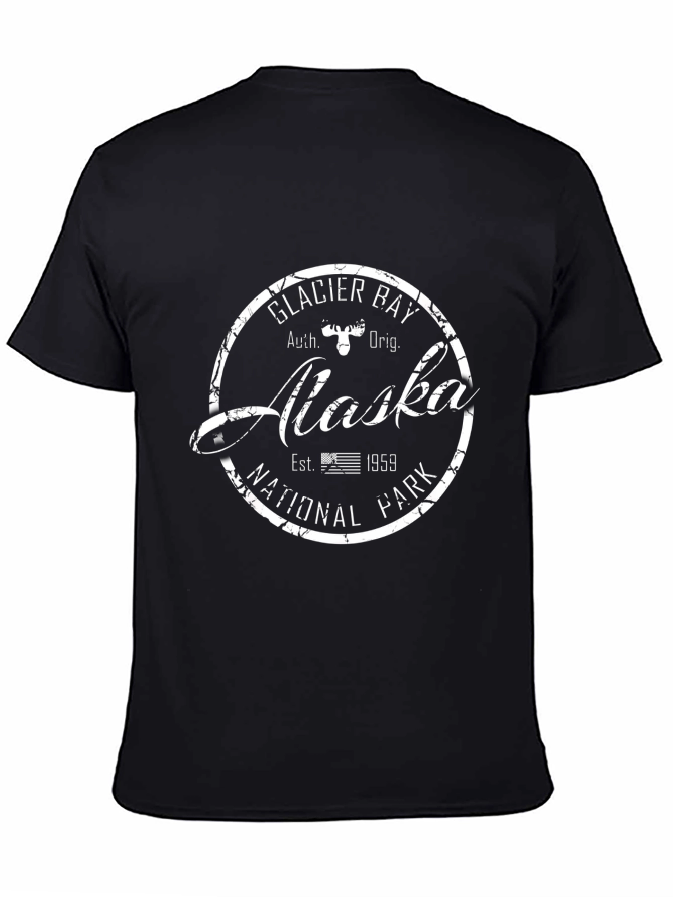 Glacier Bay Alaska National Park Graphic T-Shirt