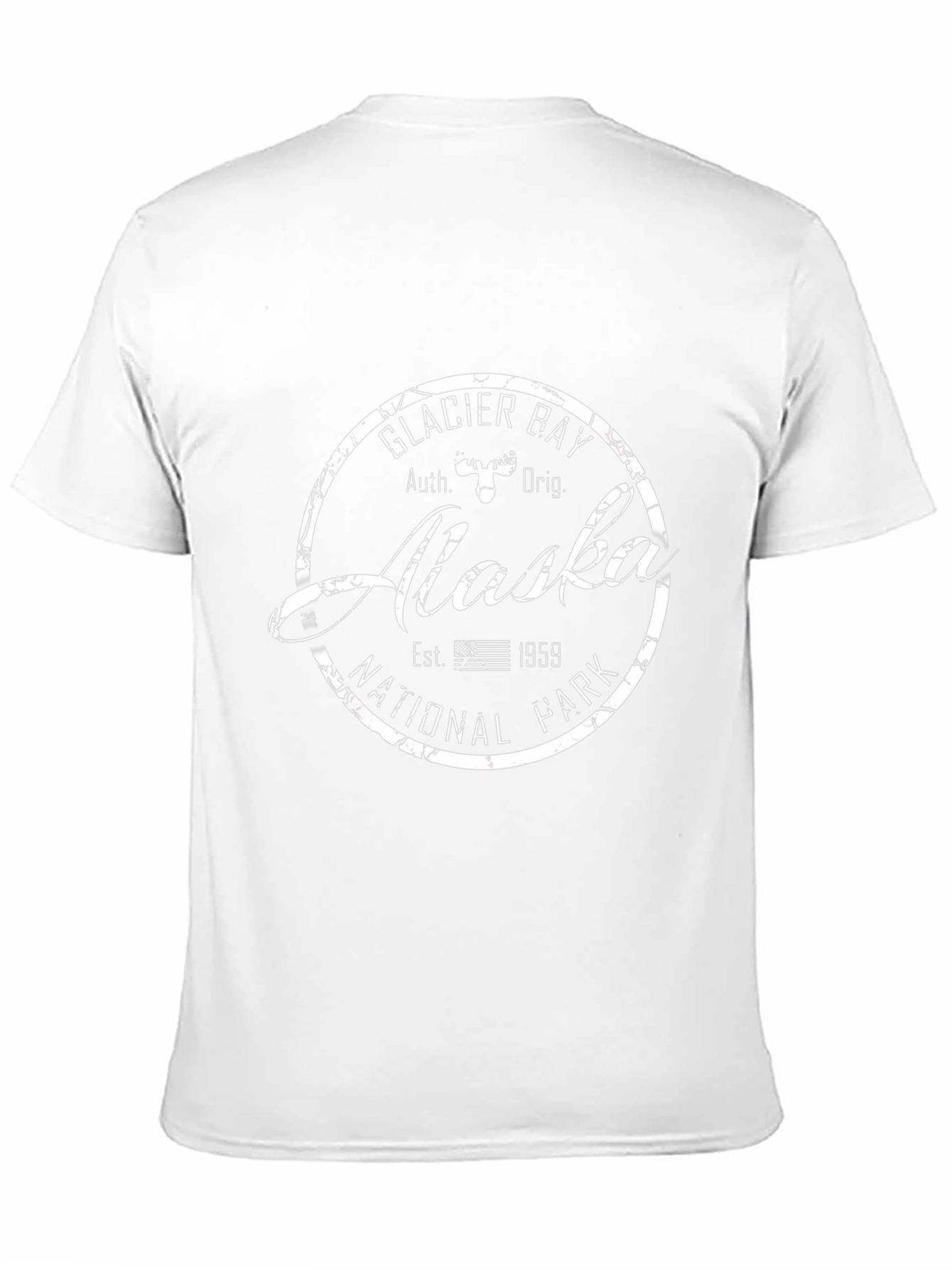 Glacier Bay Alaska National Park Graphic T-Shirt