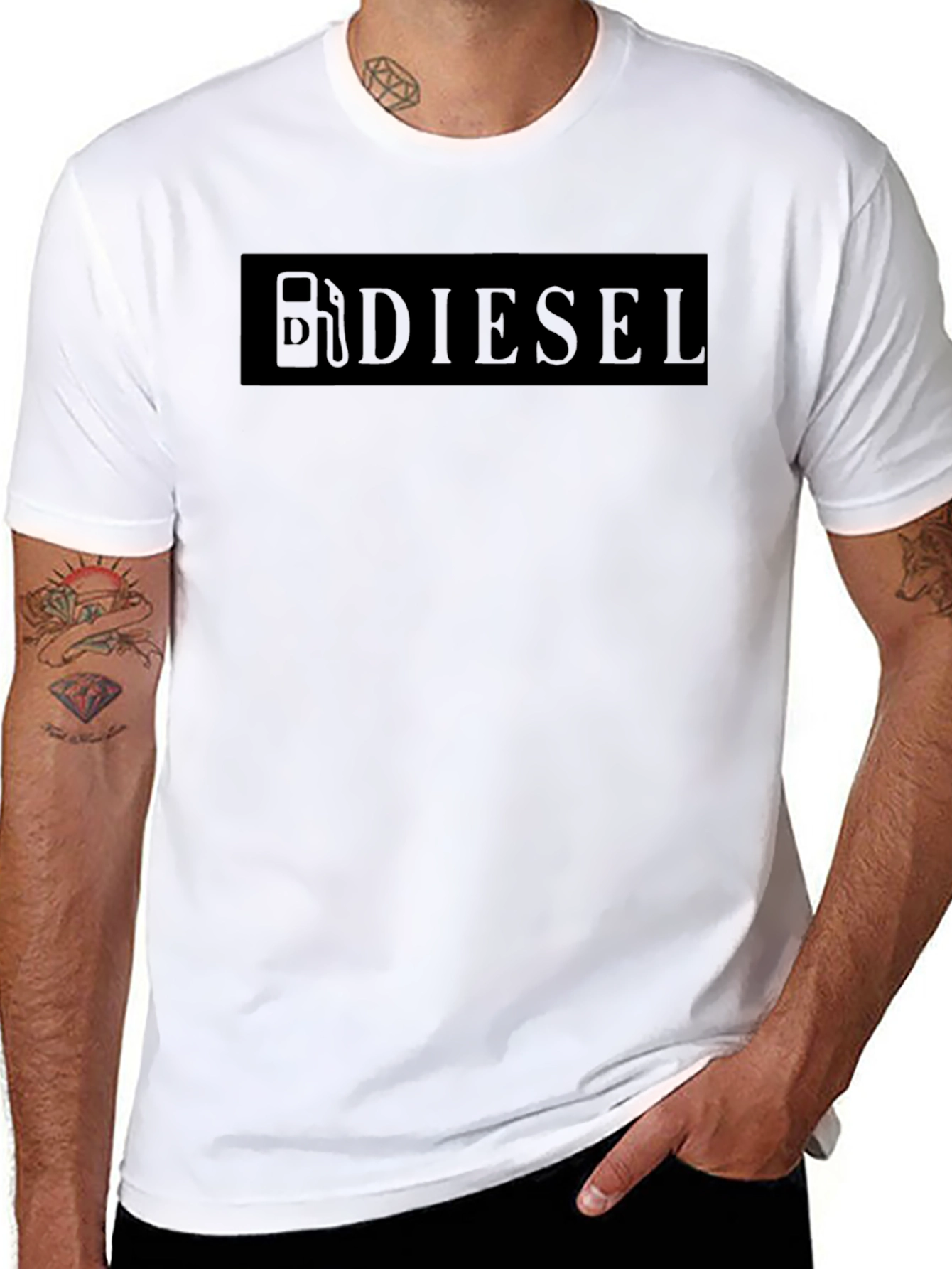 Diesel Graphic Print T-Shirt