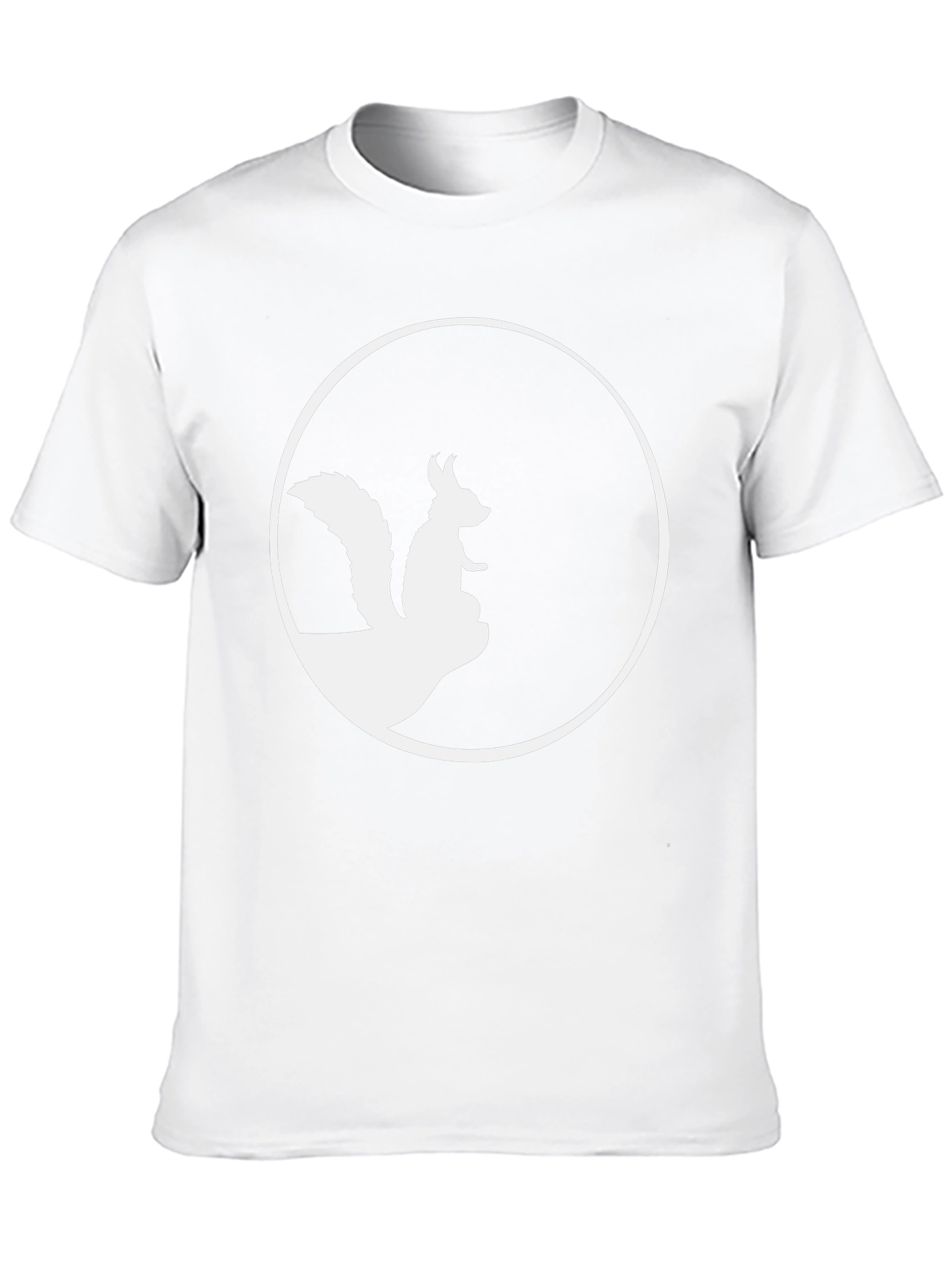 Squirrel Graphic Tee - Black