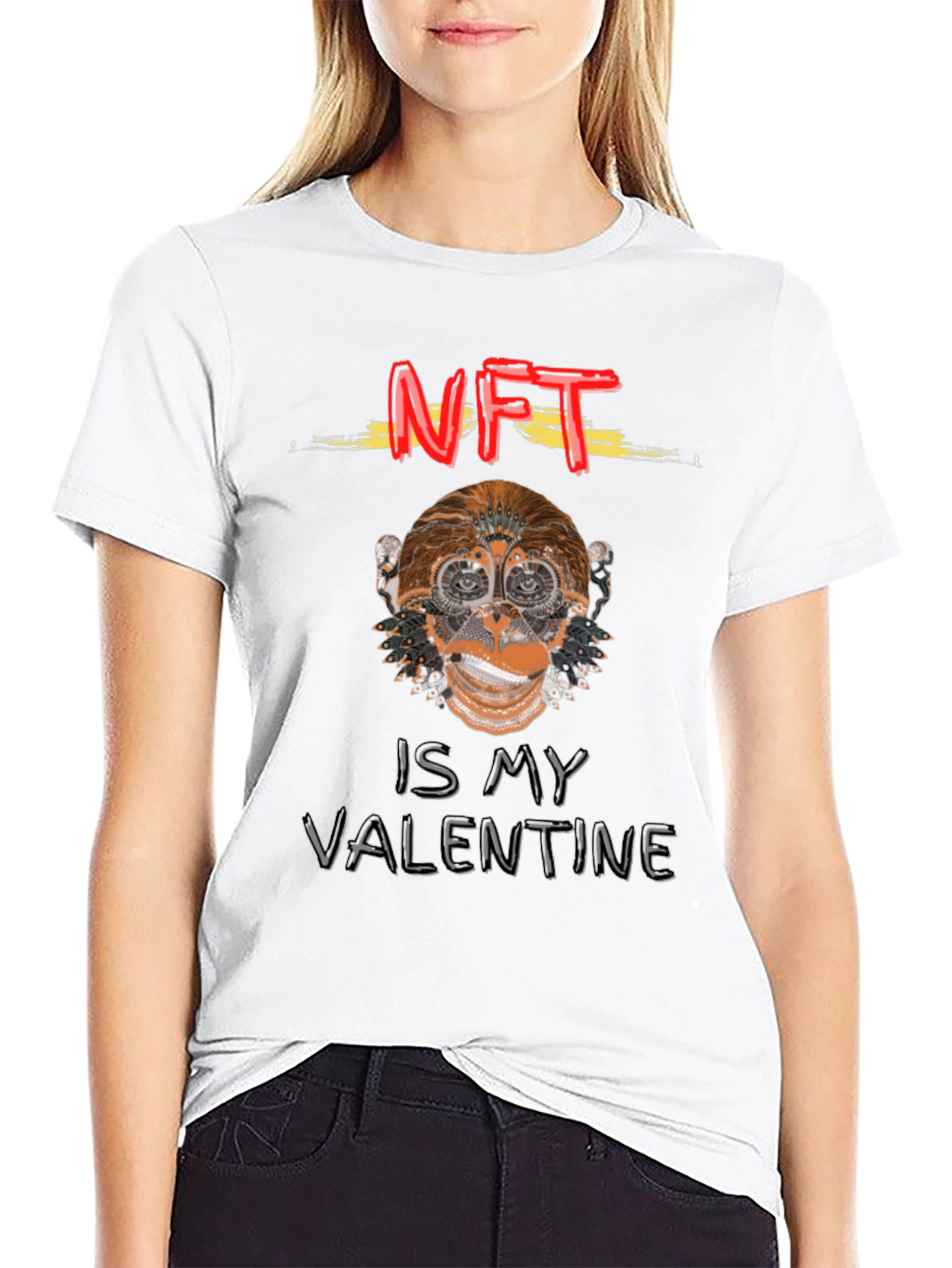 NFT Monkey Valentines T-Shirt