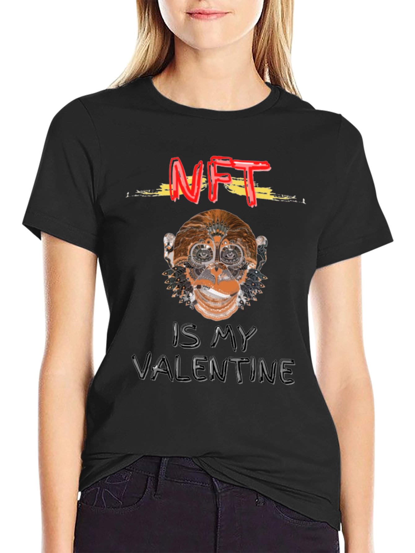 NFT Monkey Valentines T-Shirt