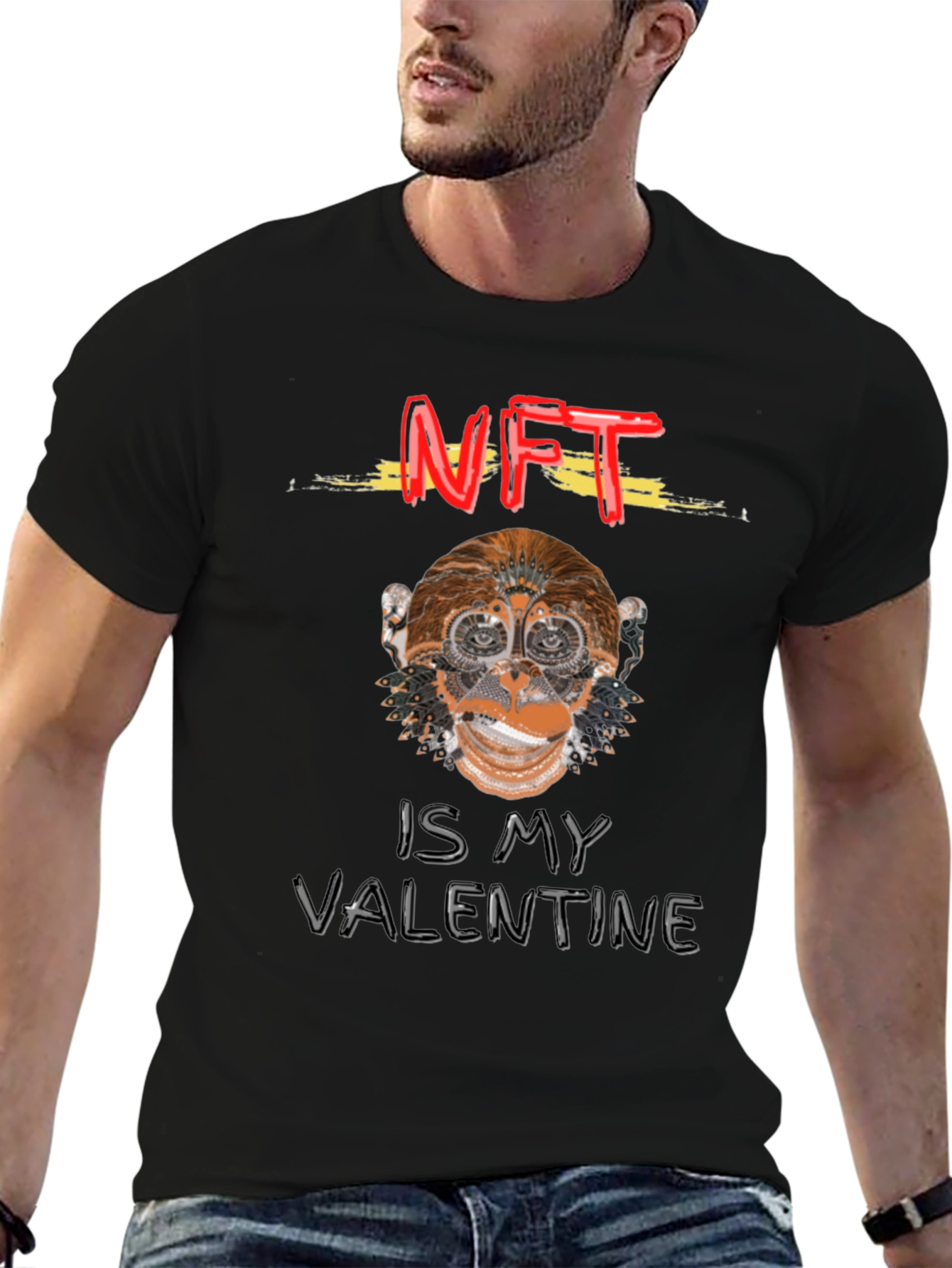 NFT Monkey Valentines T-Shirt