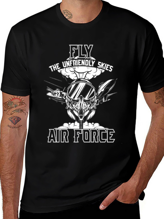 Air Force Unfriendly Skies Graphic T-Shirt
