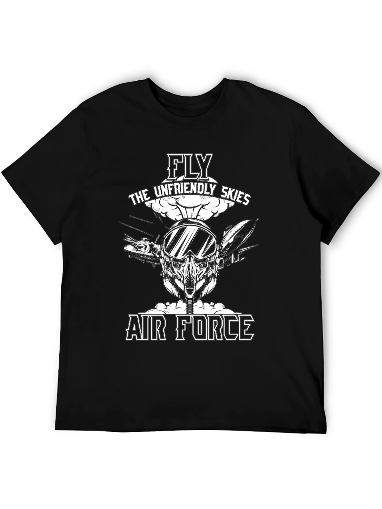 Air Force Unfriendly Skies Graphic T-Shirt