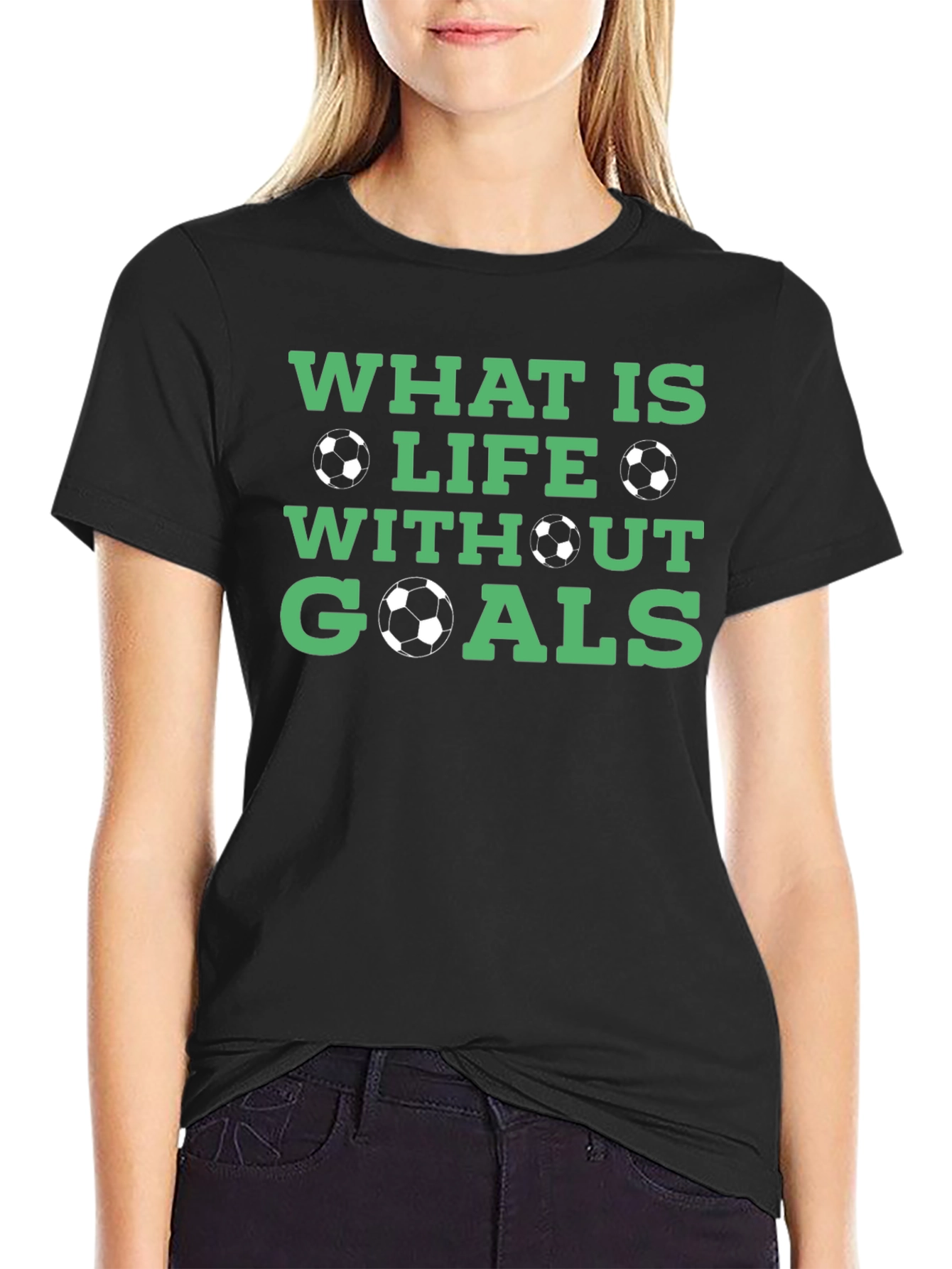 Soccer Goals T-Shirt - Life With Goals