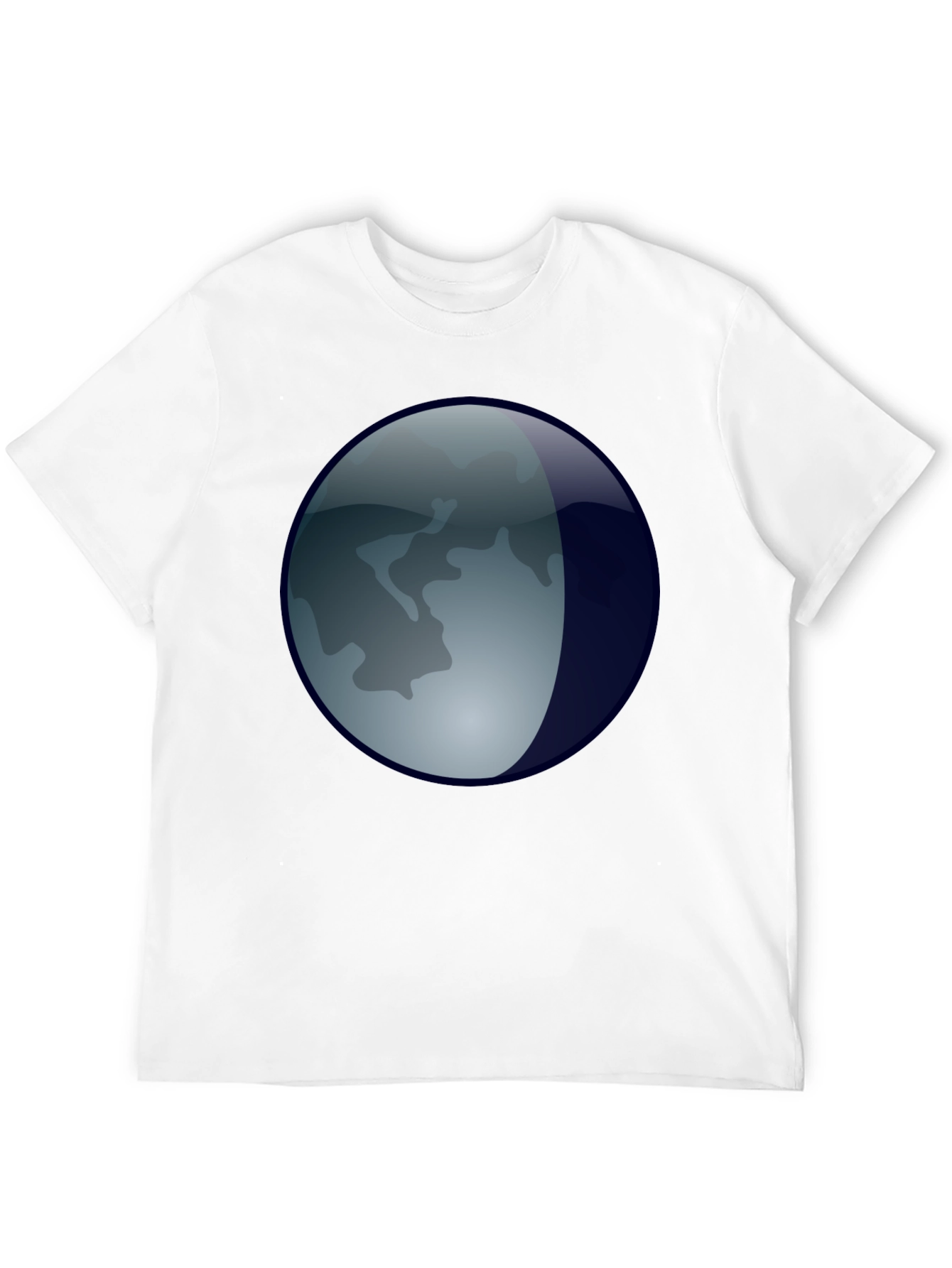 Lunar Orb T-Shirt - Black Graphic Tee