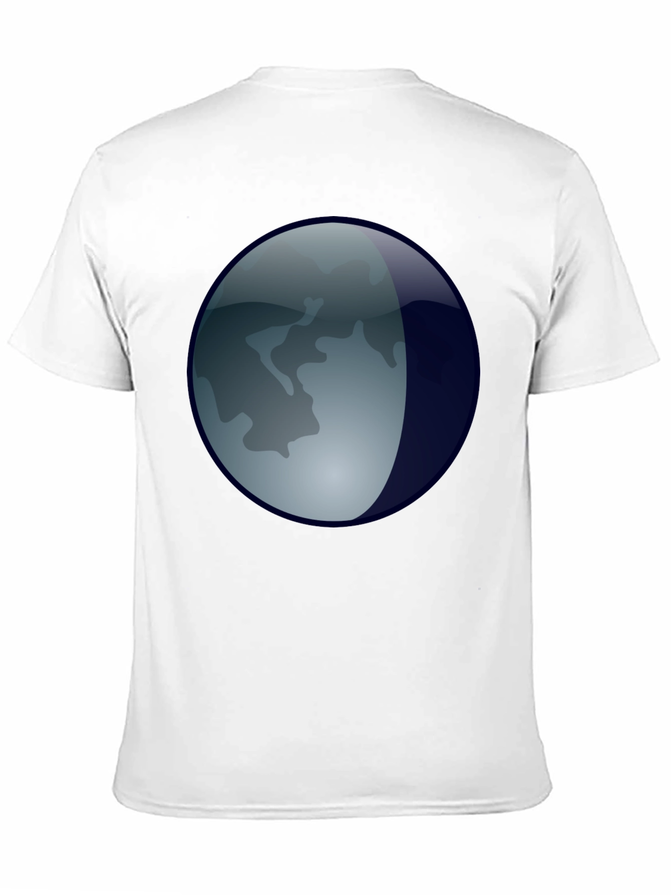 Lunar Orb T-Shirt - Black Graphic Tee