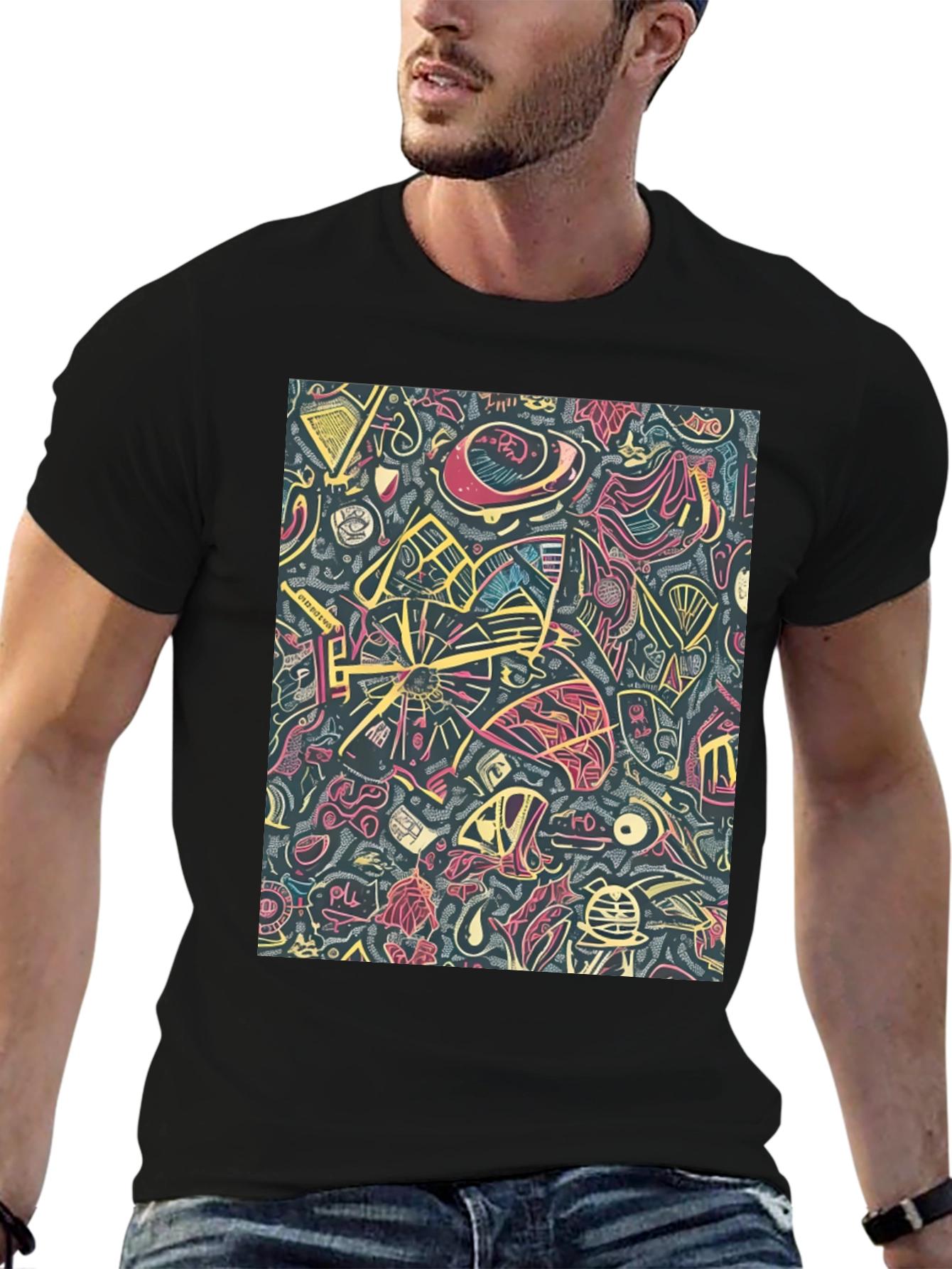 Abstract Pattern Tee