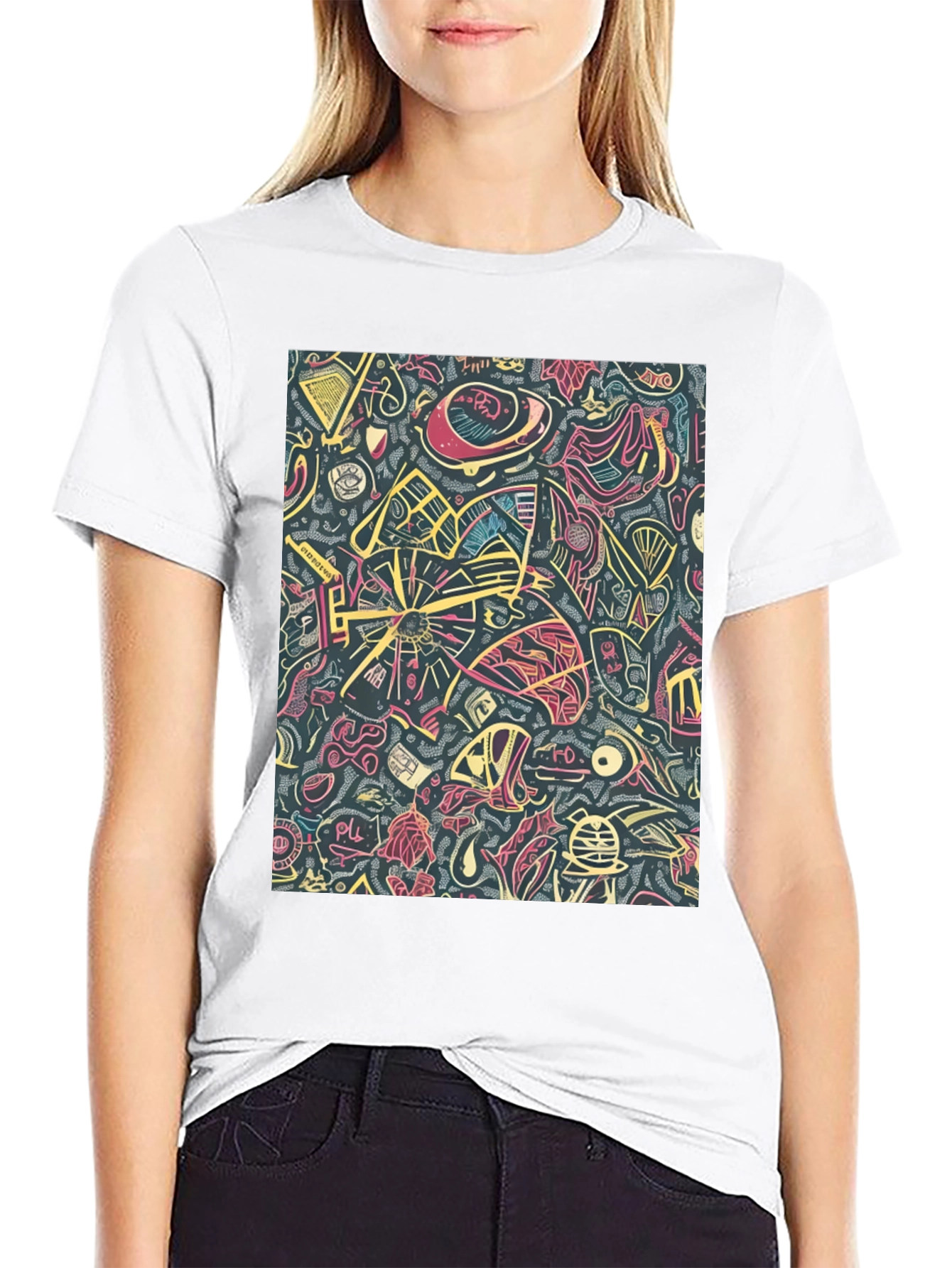 Abstract Pattern Tee