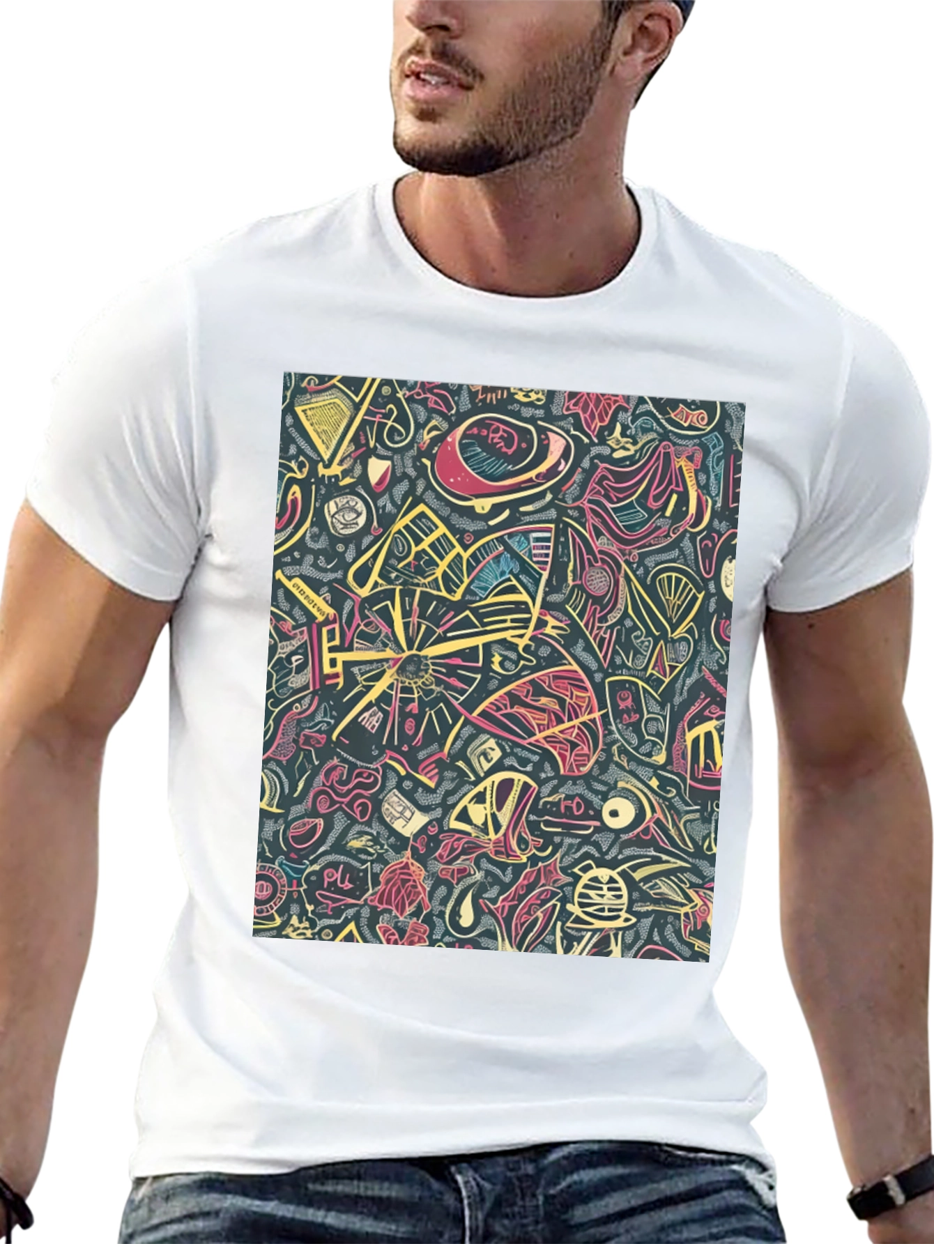 Abstract Pattern Tee