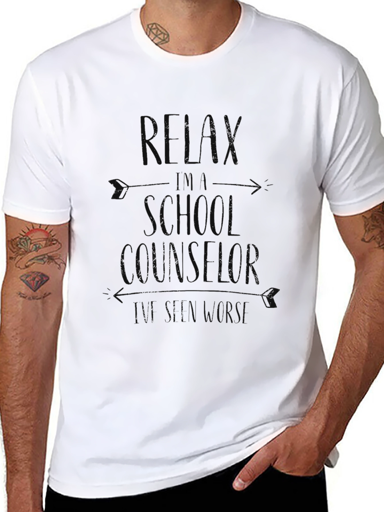 Relax School Counselor T-Shirt - Unisex