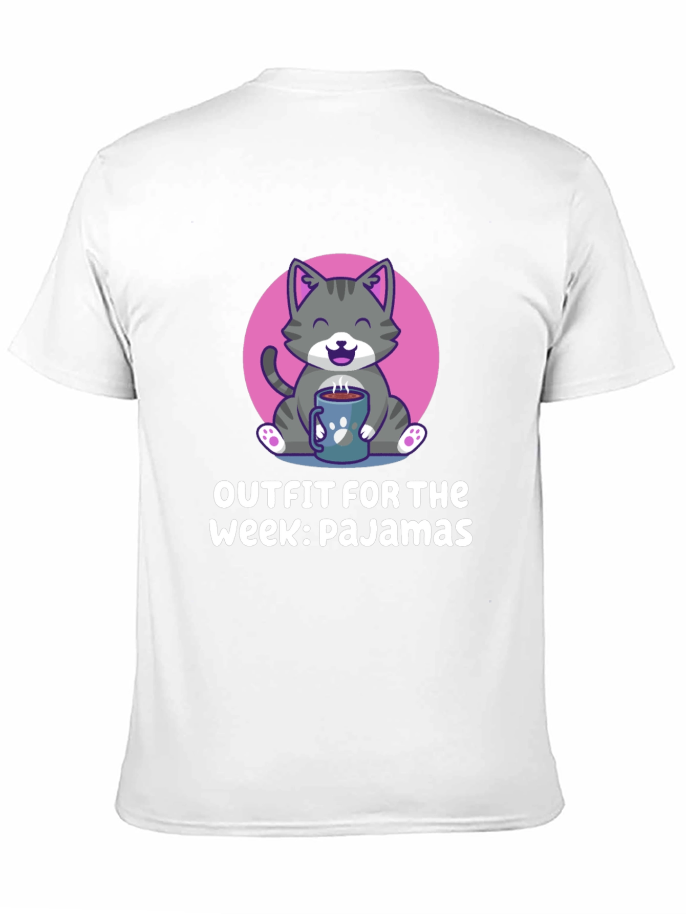 Cute Cat Pajama Outfit T-Shirt