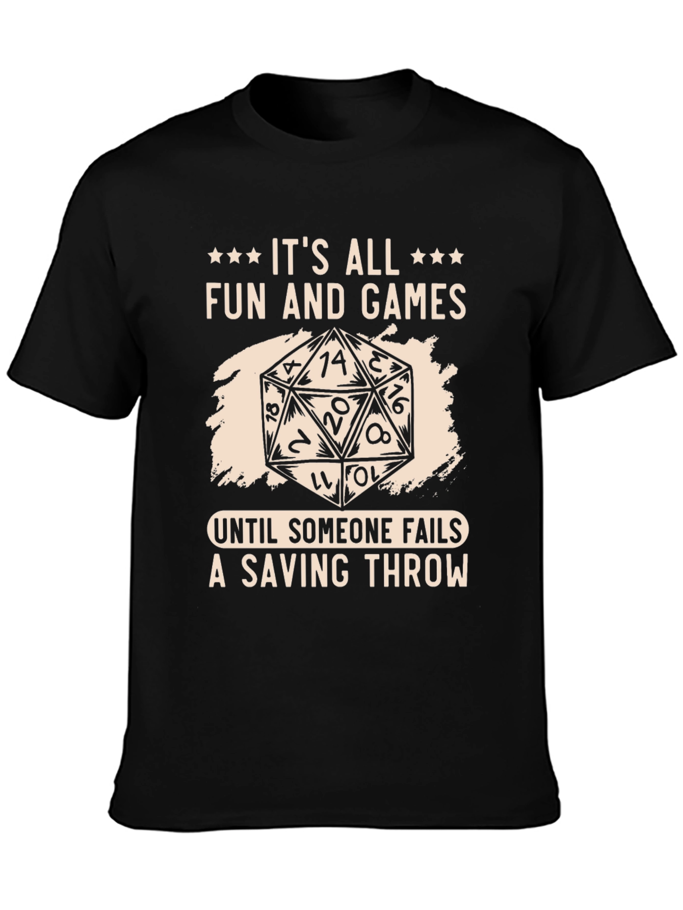 D&D Saving Throw T-Shirt - Fun and Games