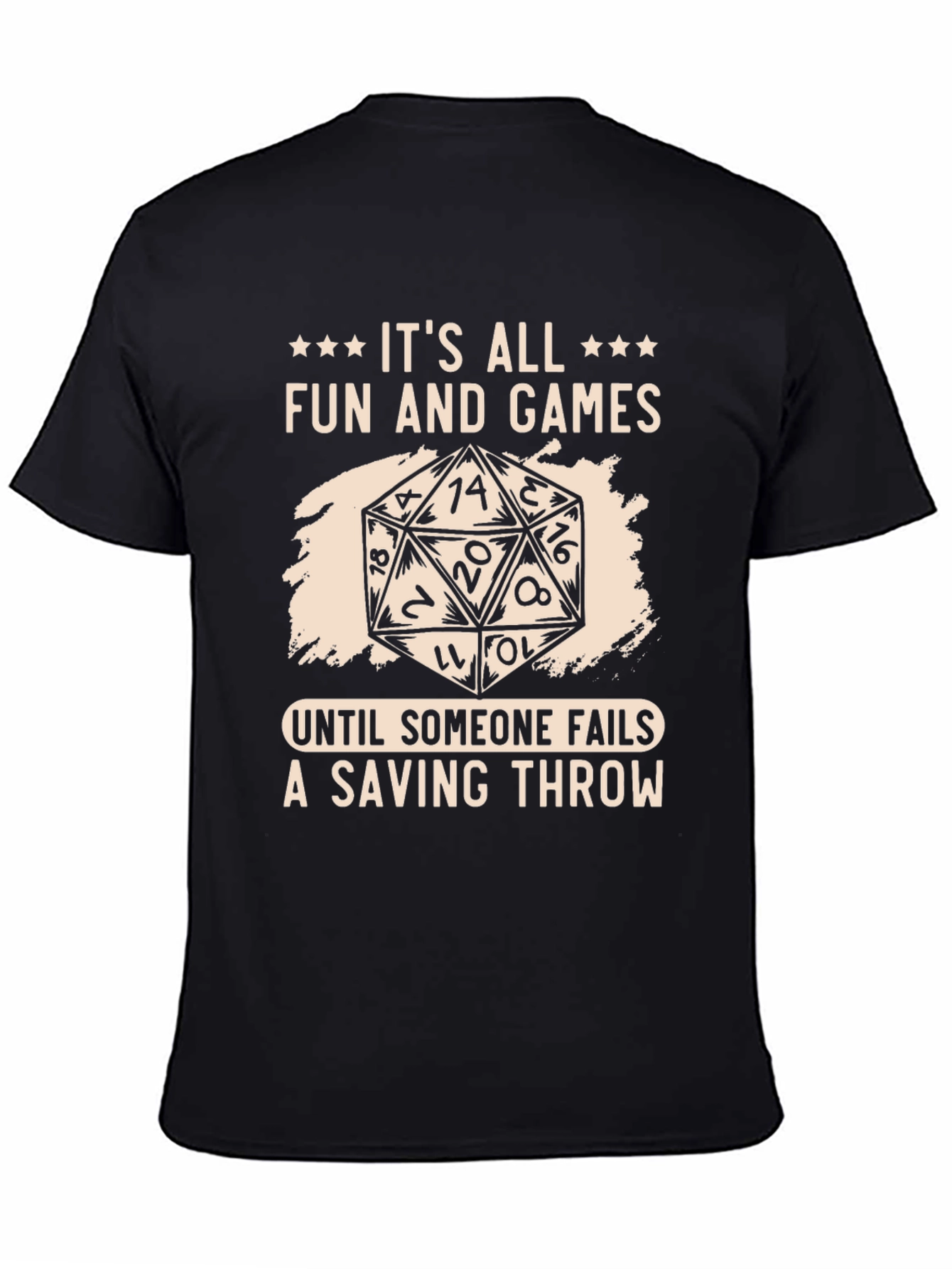 D&D Saving Throw T-Shirt - Fun and Games