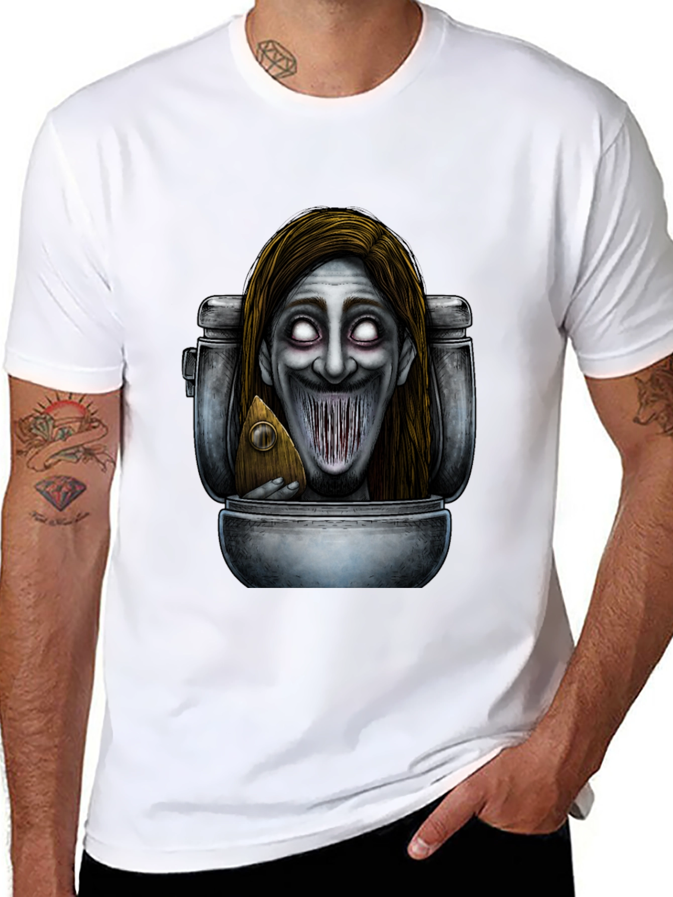 Toilet Ghoul Graphic Tee