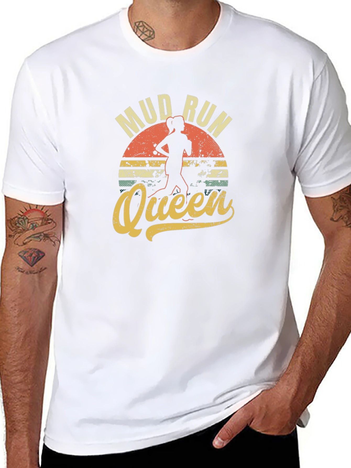 Mud Run Queen Graphic T-Shirt