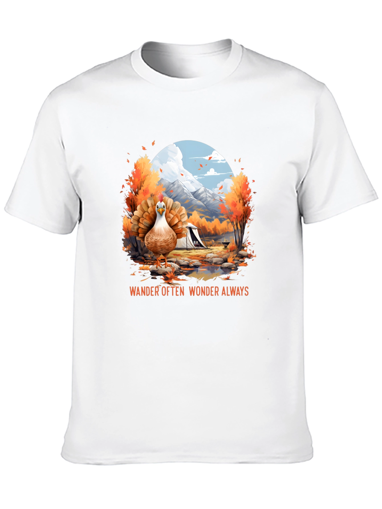 Wander Often Turkey Graphic T-Shirt