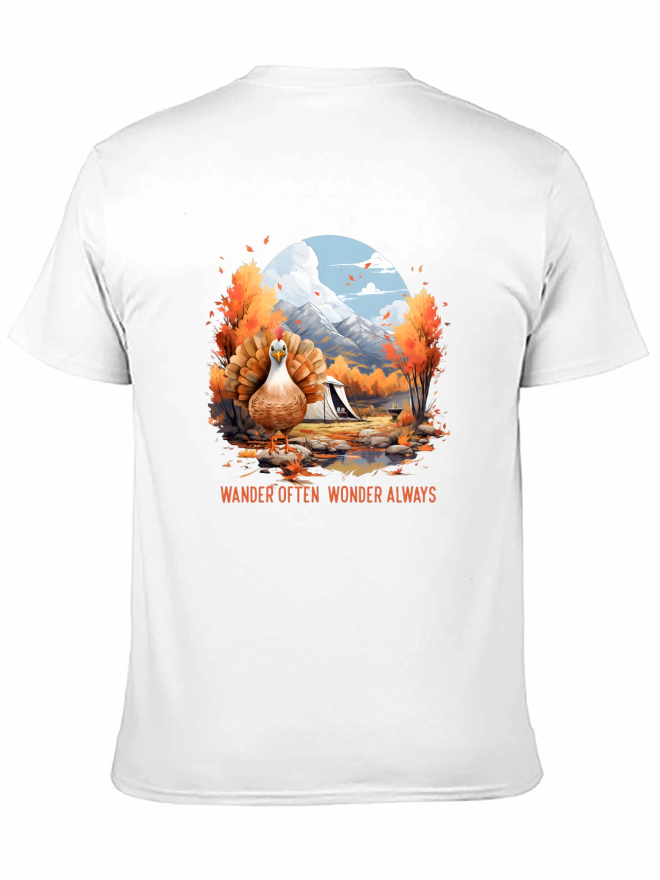 Wander Often Turkey Graphic T-Shirt