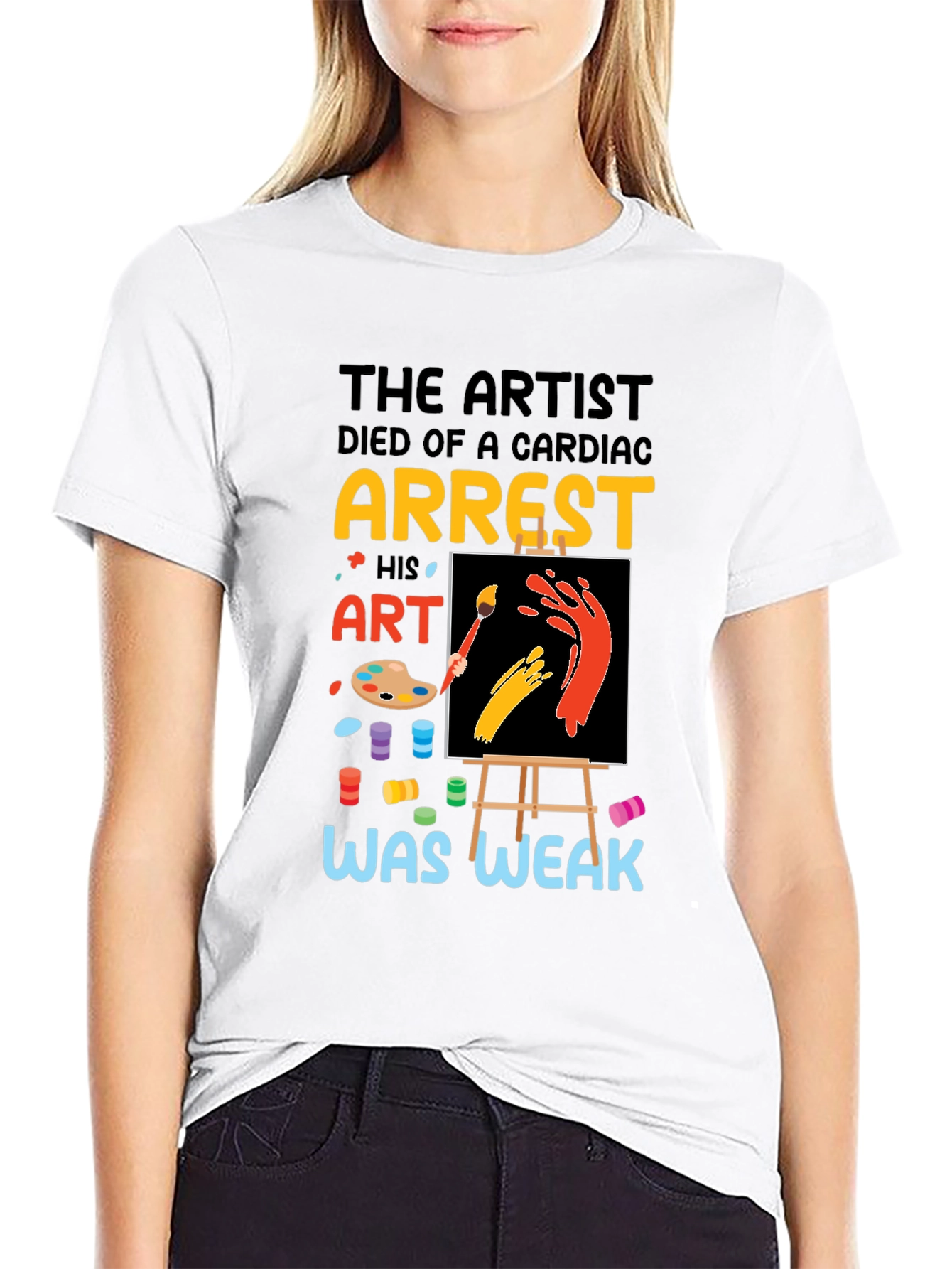 Artist Cardiac Arrest Graphic T-Shirt