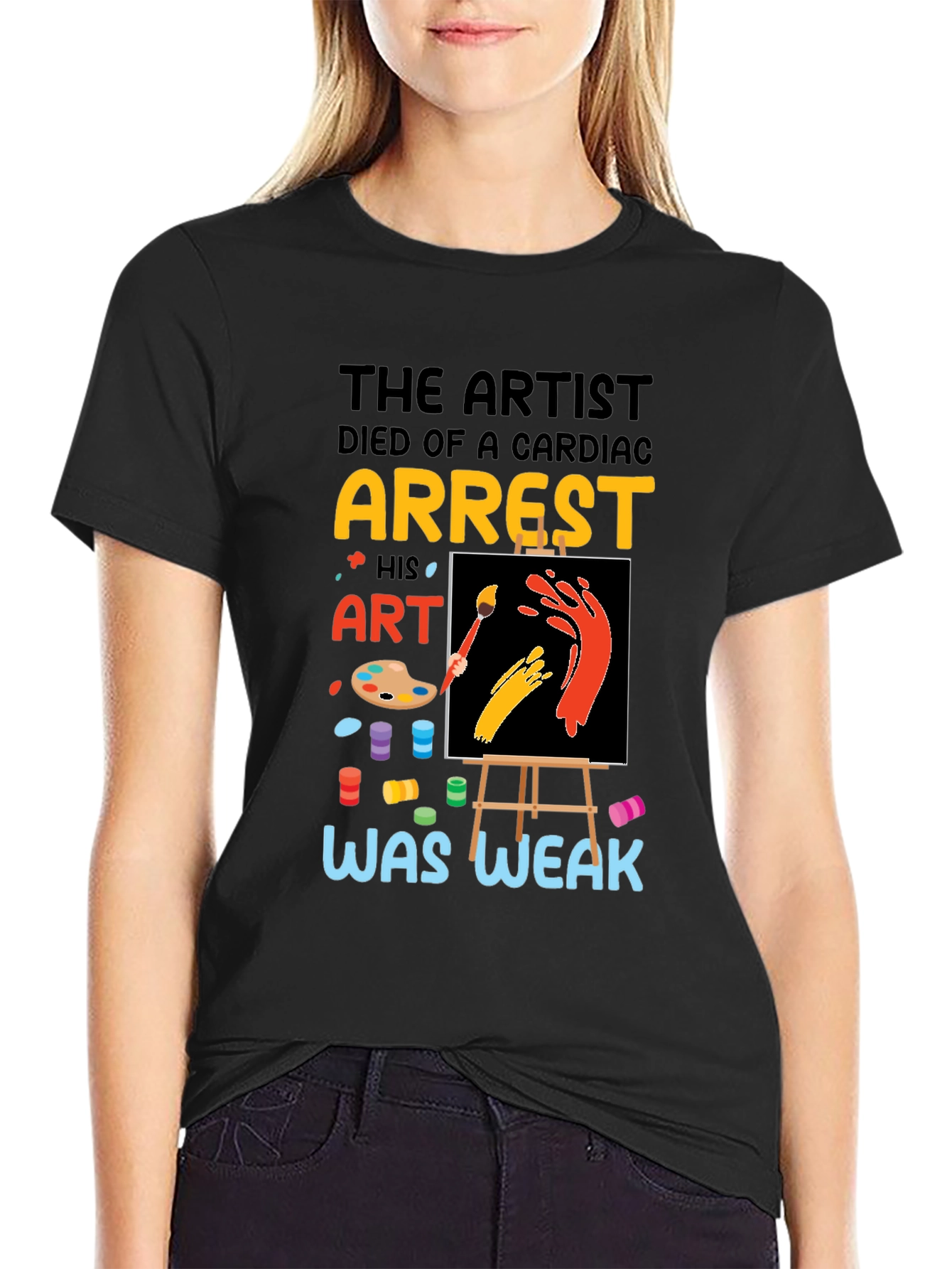 Artist Cardiac Arrest Graphic T-Shirt