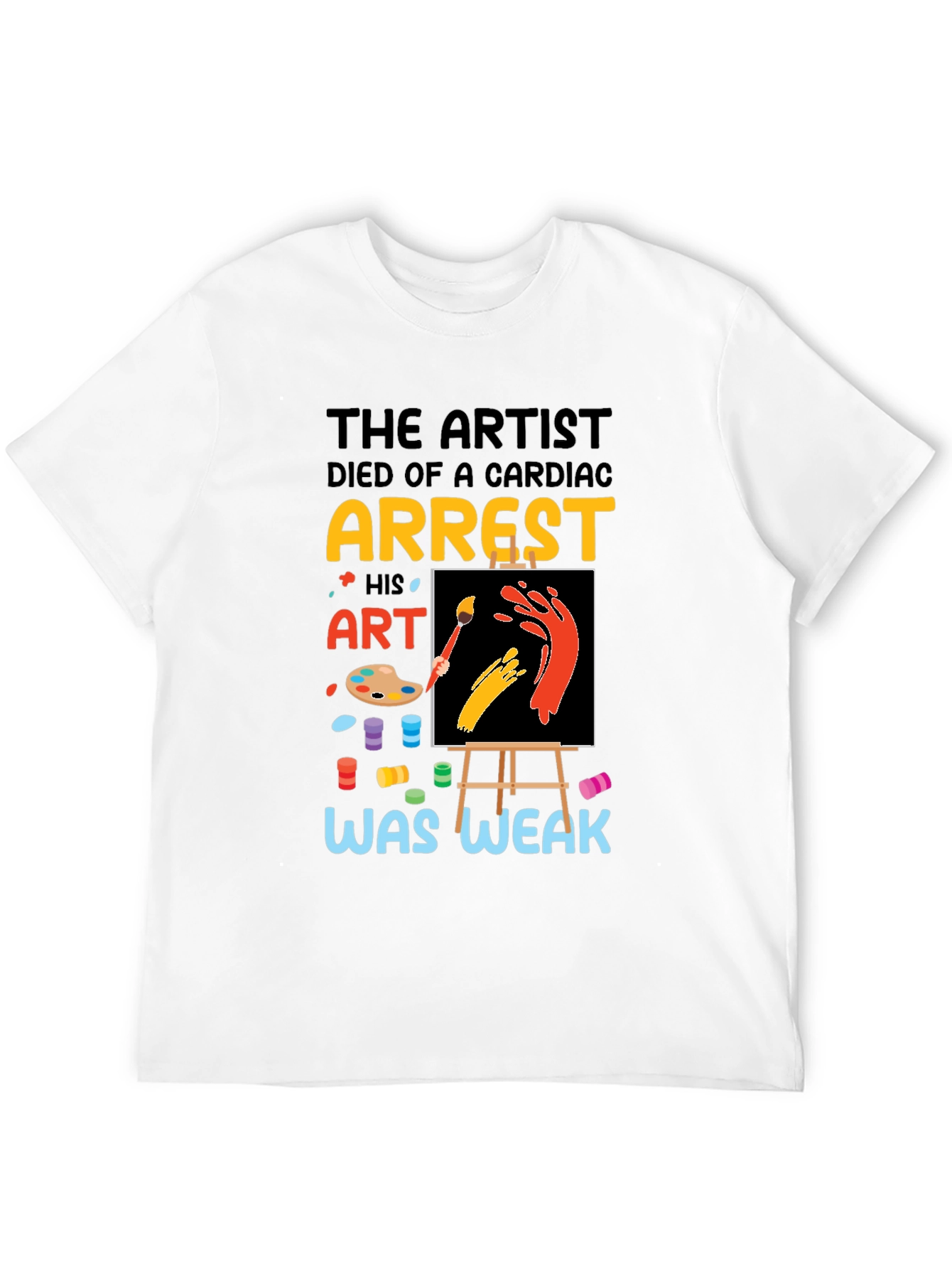 Artist Cardiac Arrest Graphic T-Shirt