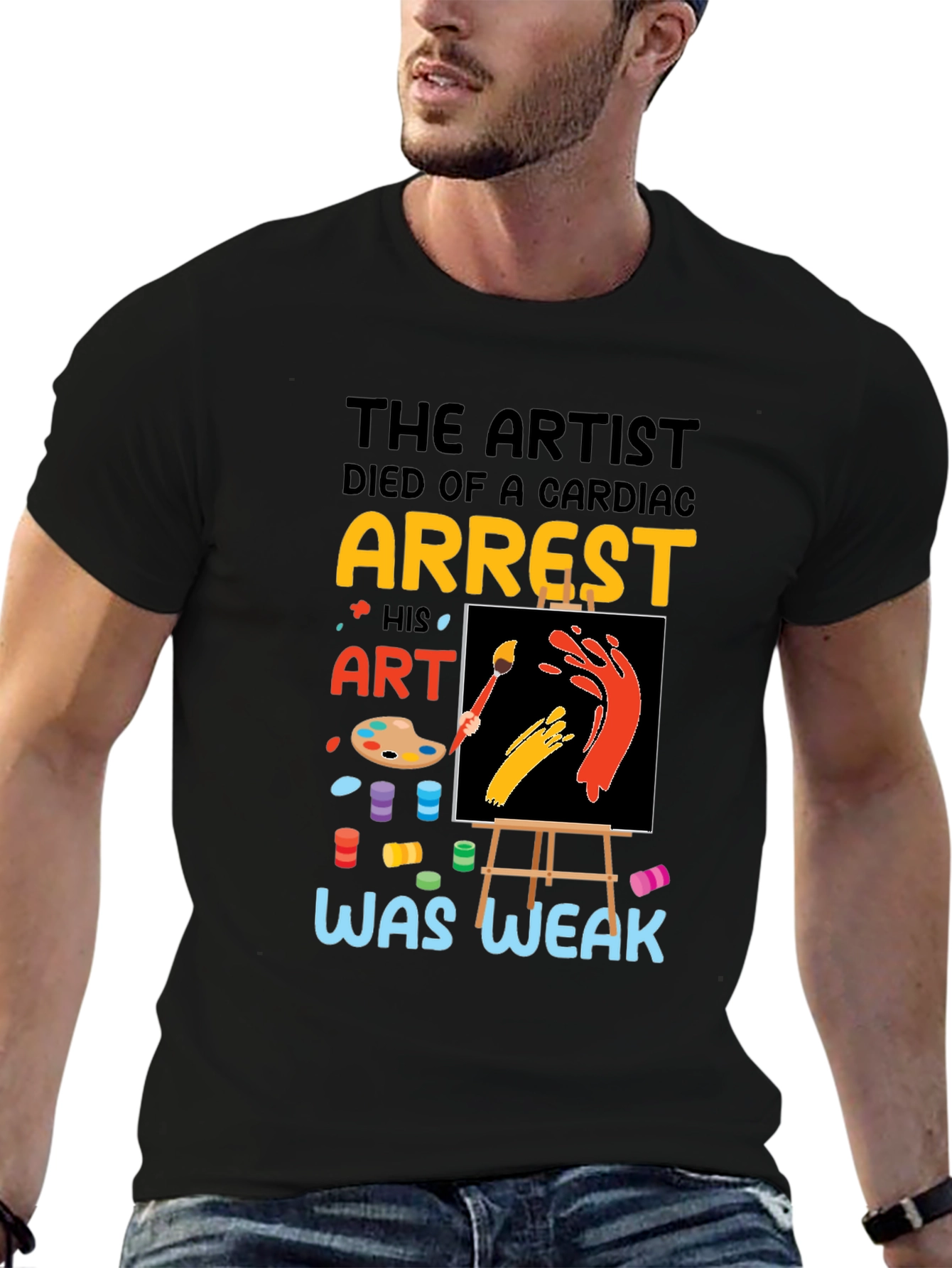 Artist Cardiac Arrest Graphic T-Shirt