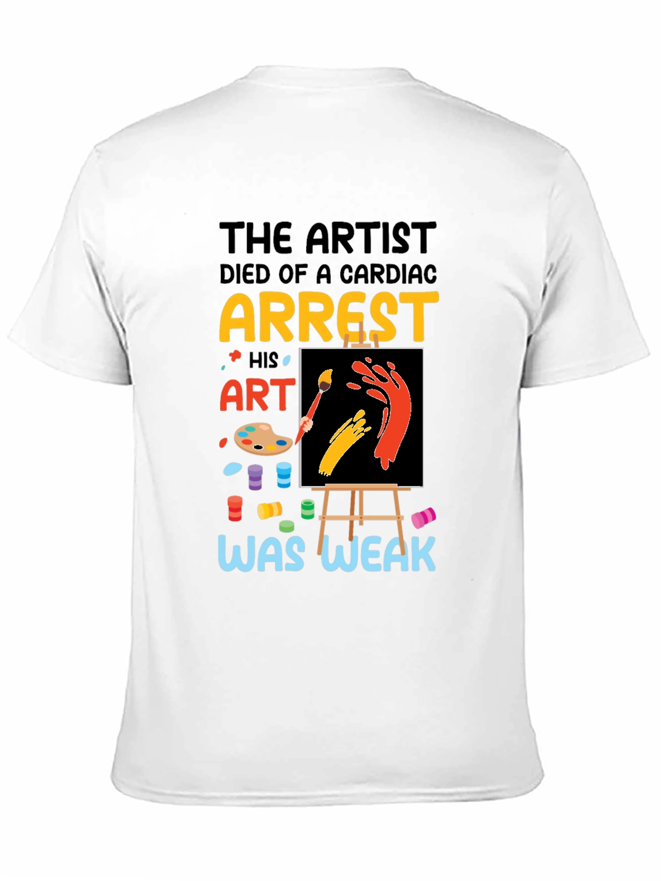 Artist Cardiac Arrest Graphic T-Shirt