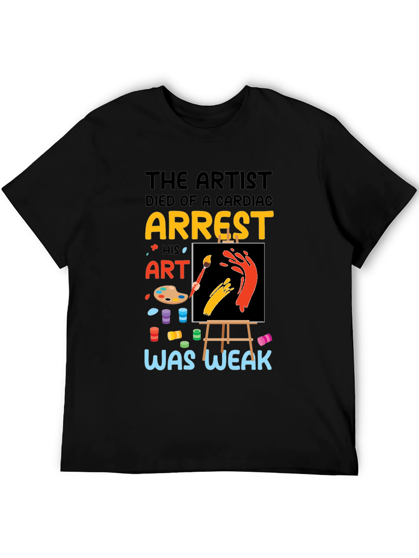 Artist Cardiac Arrest Graphic T-Shirt
