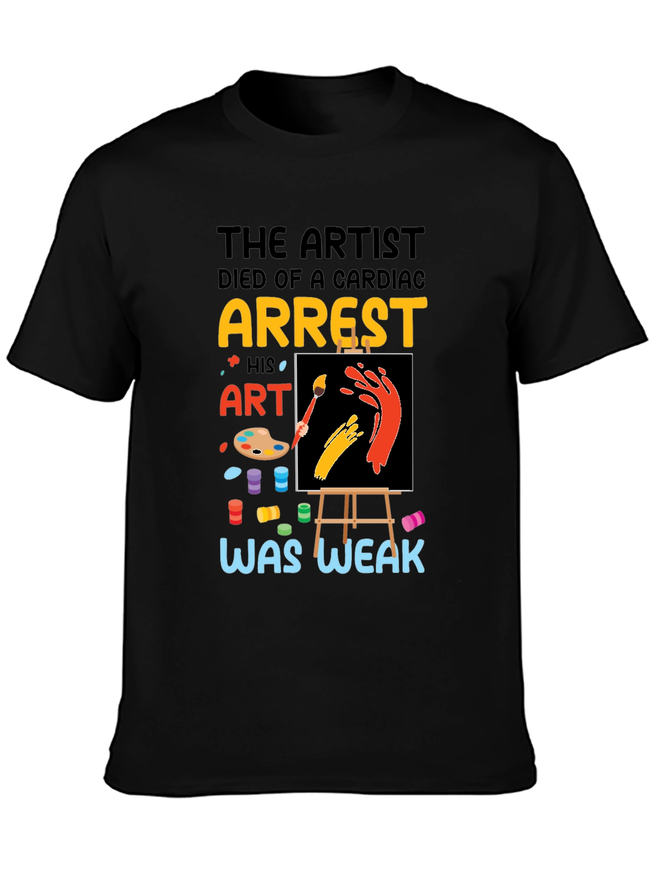 Artist Cardiac Arrest Graphic T-Shirt