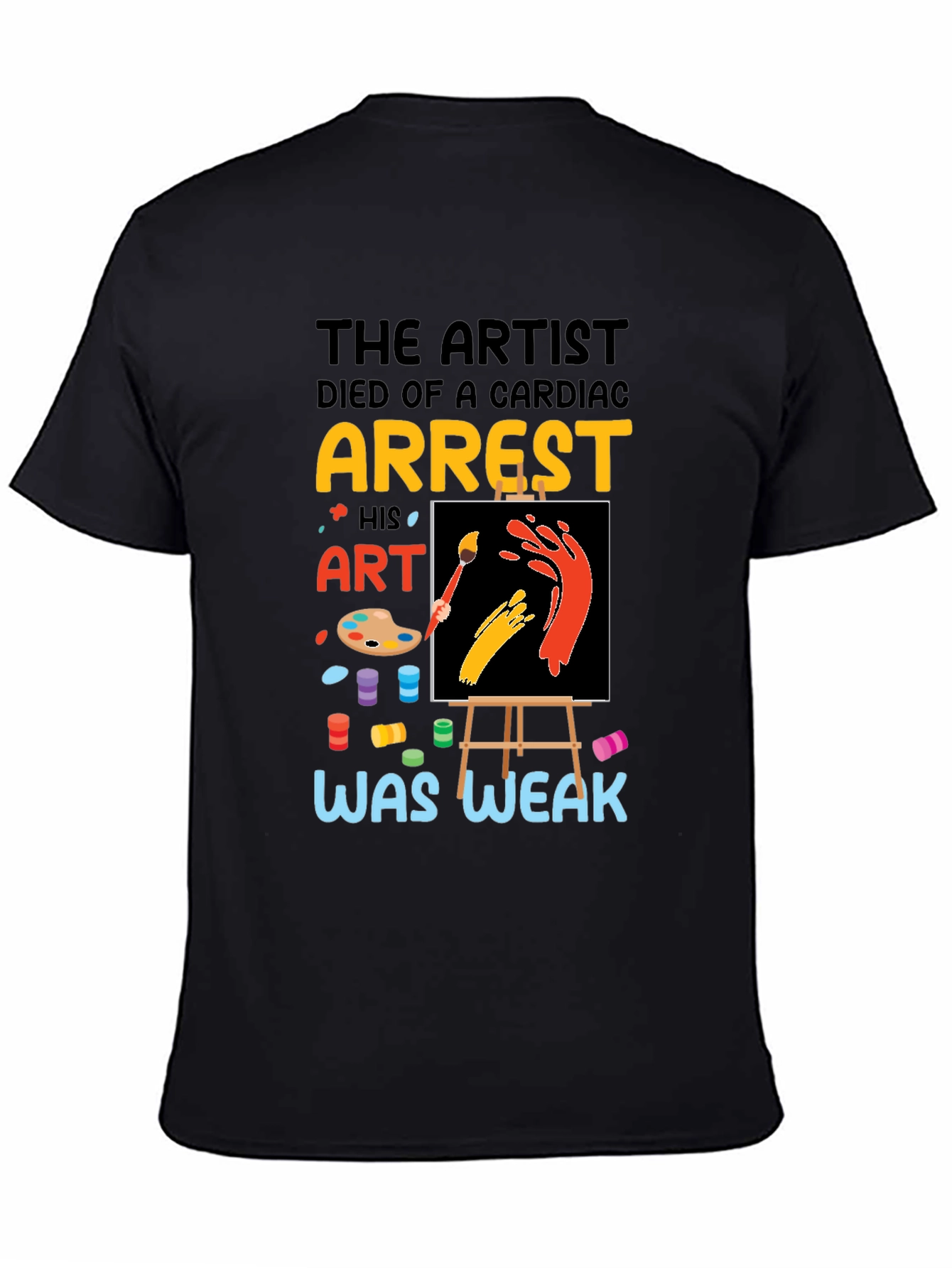 Artist Cardiac Arrest Graphic T-Shirt