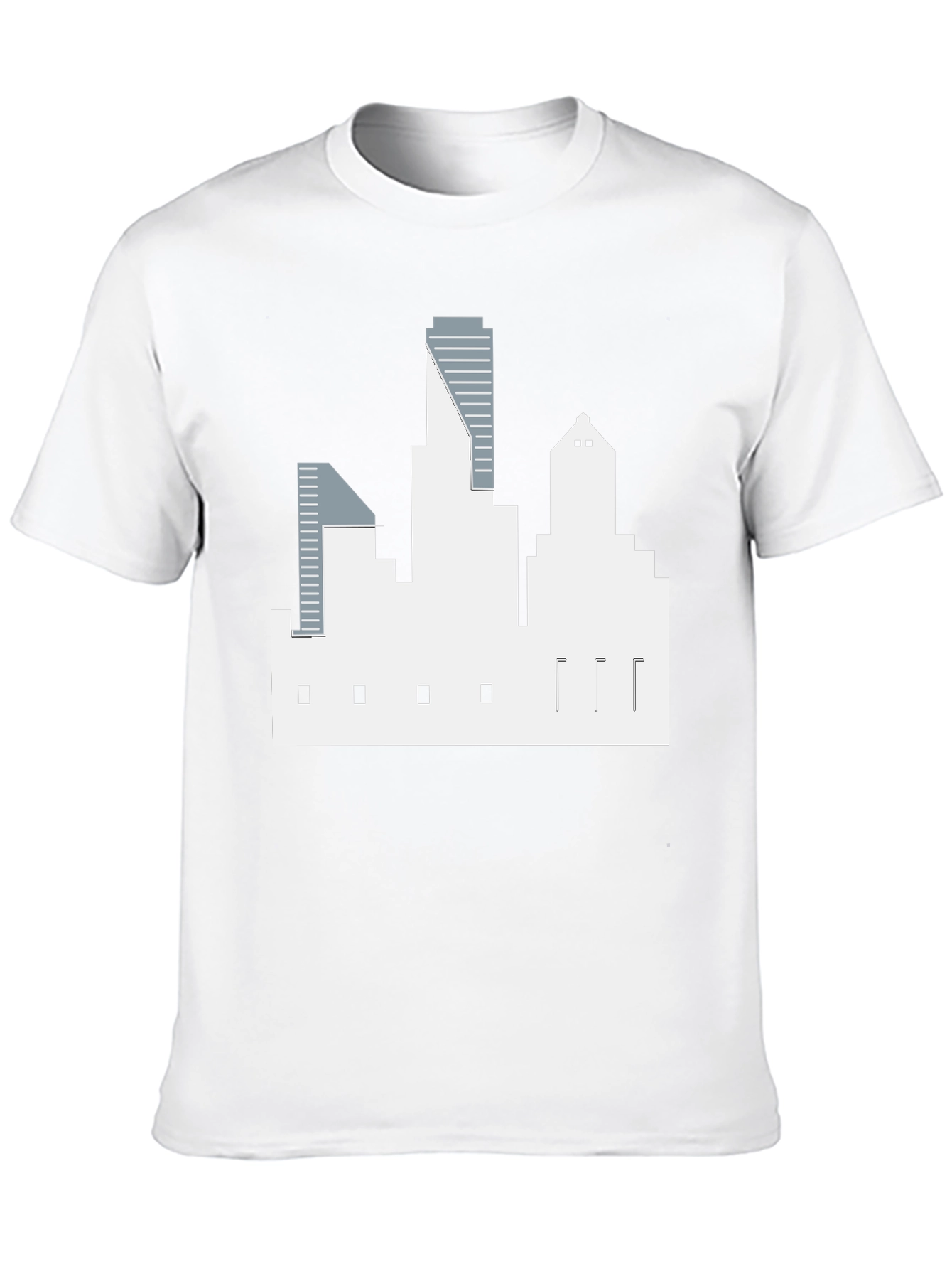 Cityscape Graphic Tee - Mens Black T-Shirt