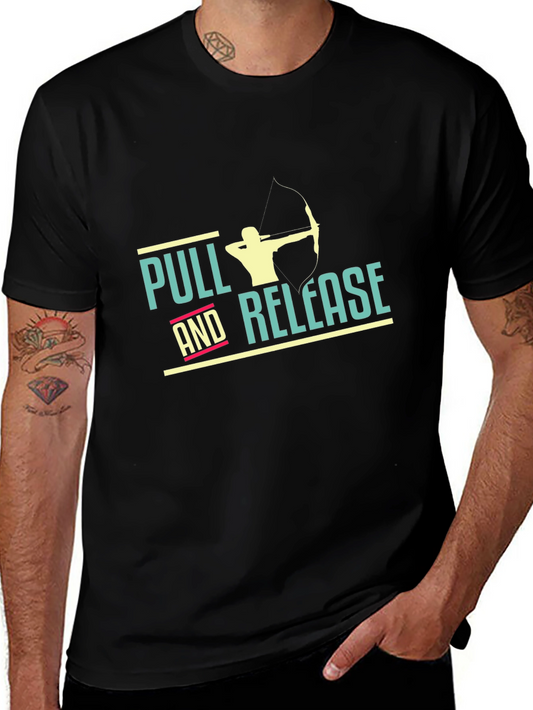 Archery T-Shirt - Pull and Release Design