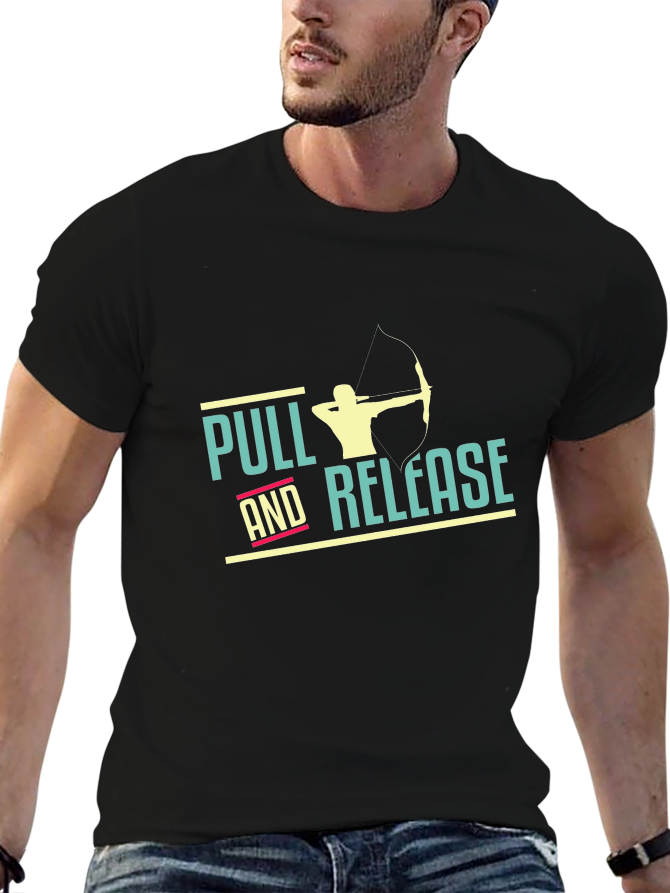 Archery T-Shirt - Pull and Release Design
