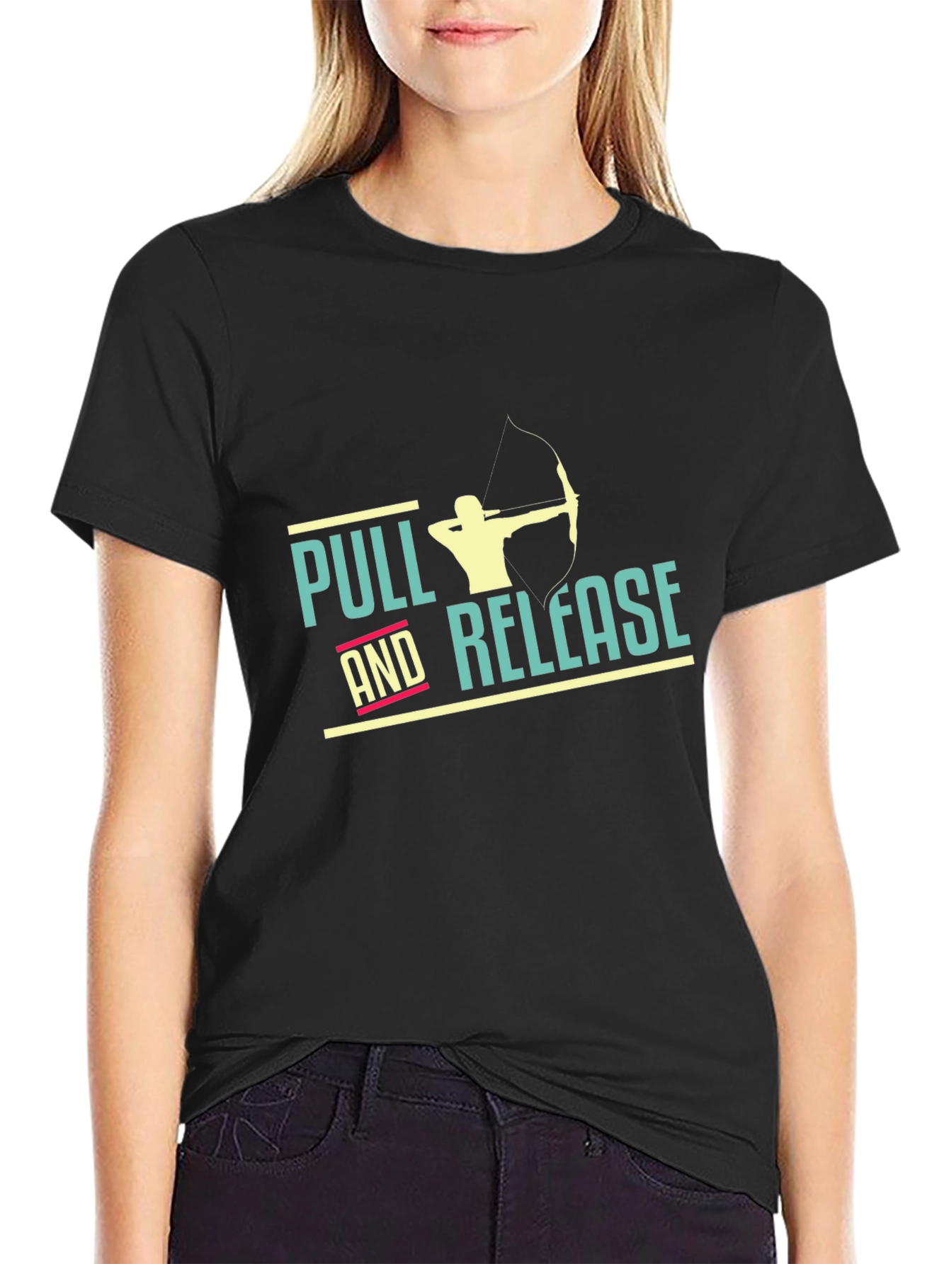 Archery T-Shirt - Pull and Release Design