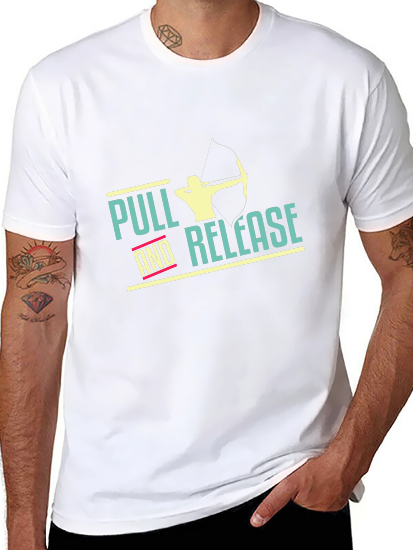 Archery T-Shirt - Pull and Release Design