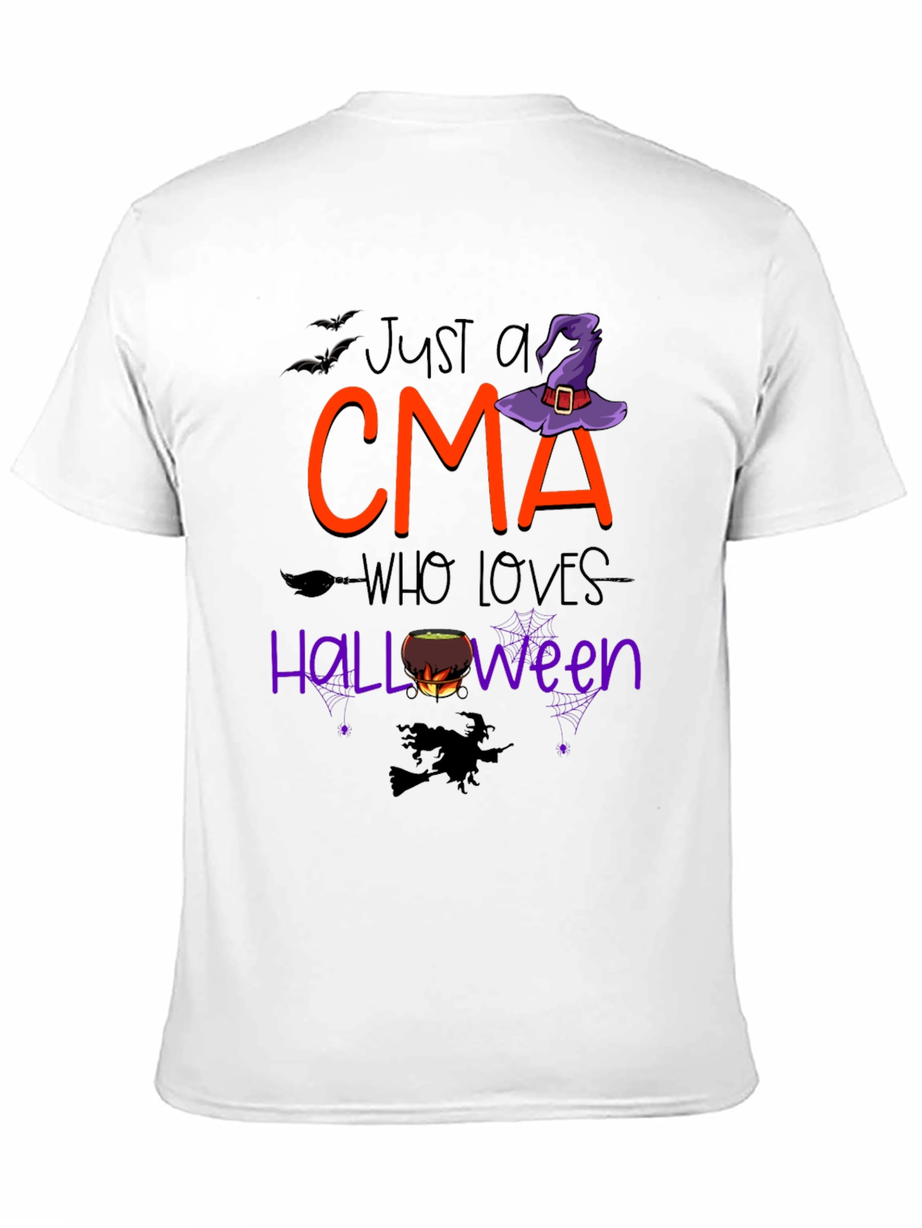 Just a CMA Who Loves Halloween T-Shirt