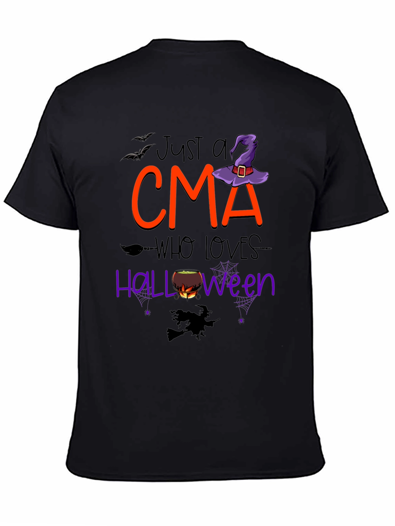 Just a CMA Who Loves Halloween T-Shirt