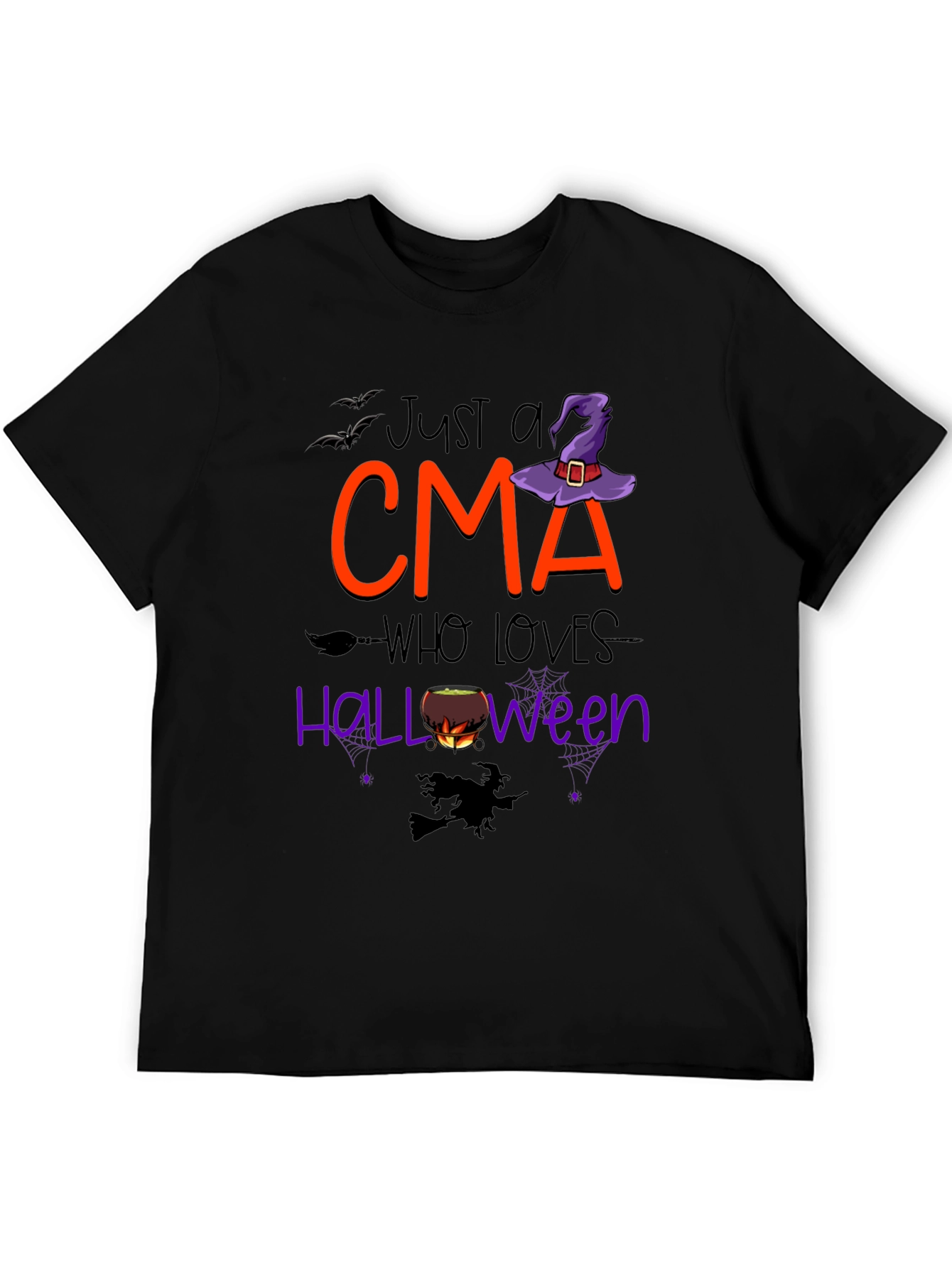 Just a CMA Who Loves Halloween T-Shirt