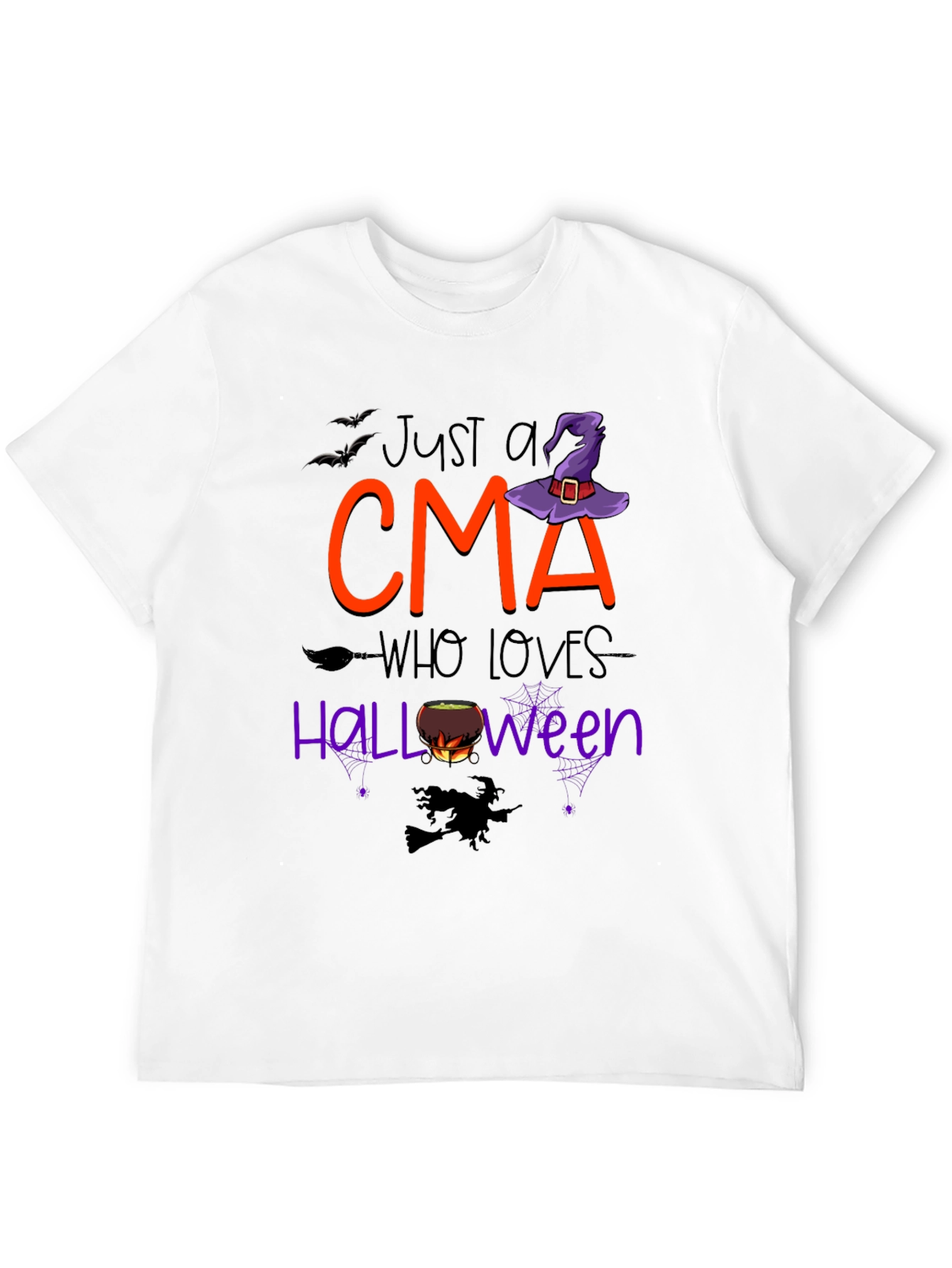 Just a CMA Who Loves Halloween T-Shirt