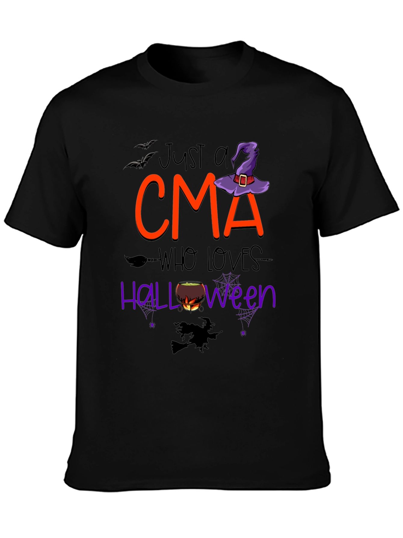 Just a CMA Who Loves Halloween T-Shirt